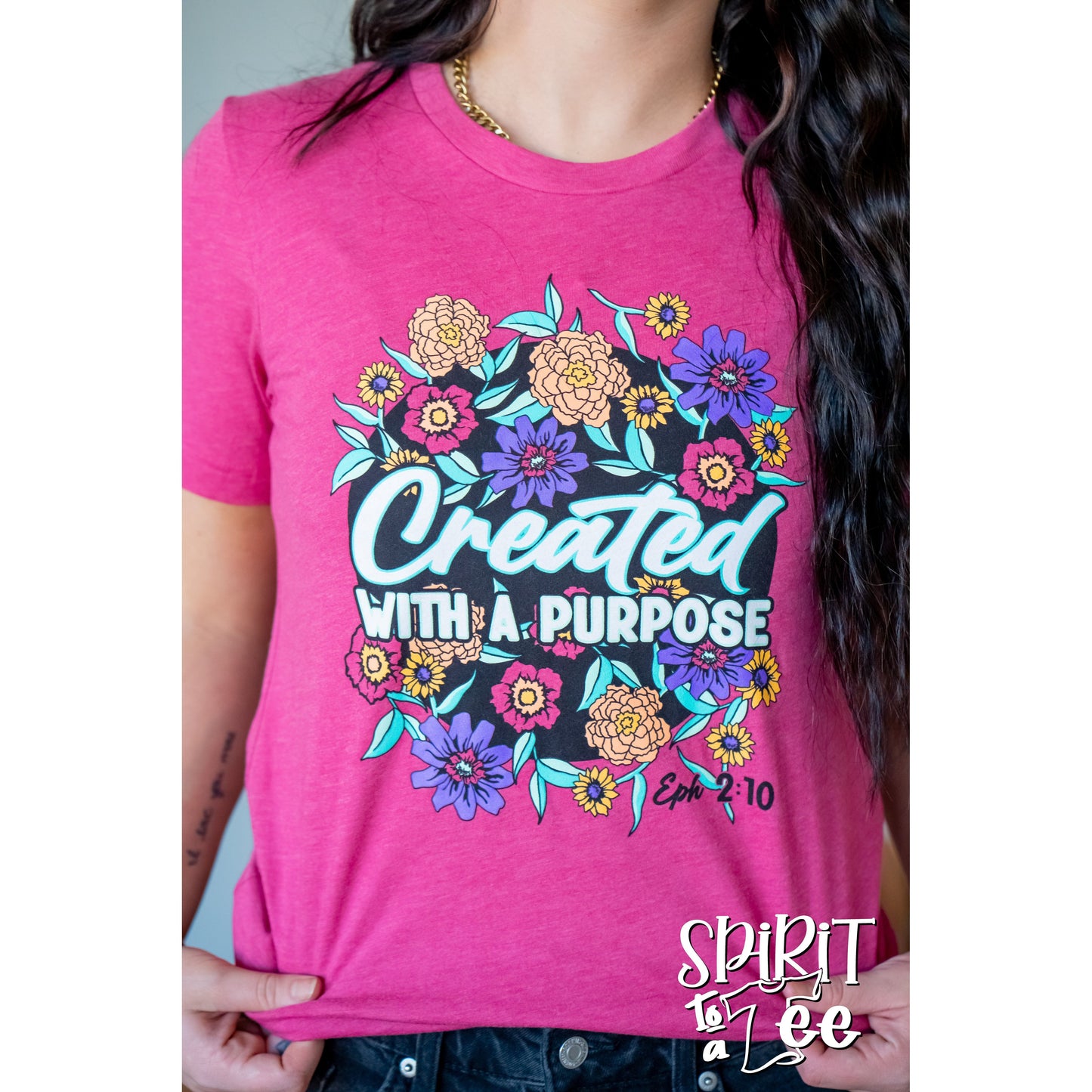 Created With a Purpose - Easter Tee
