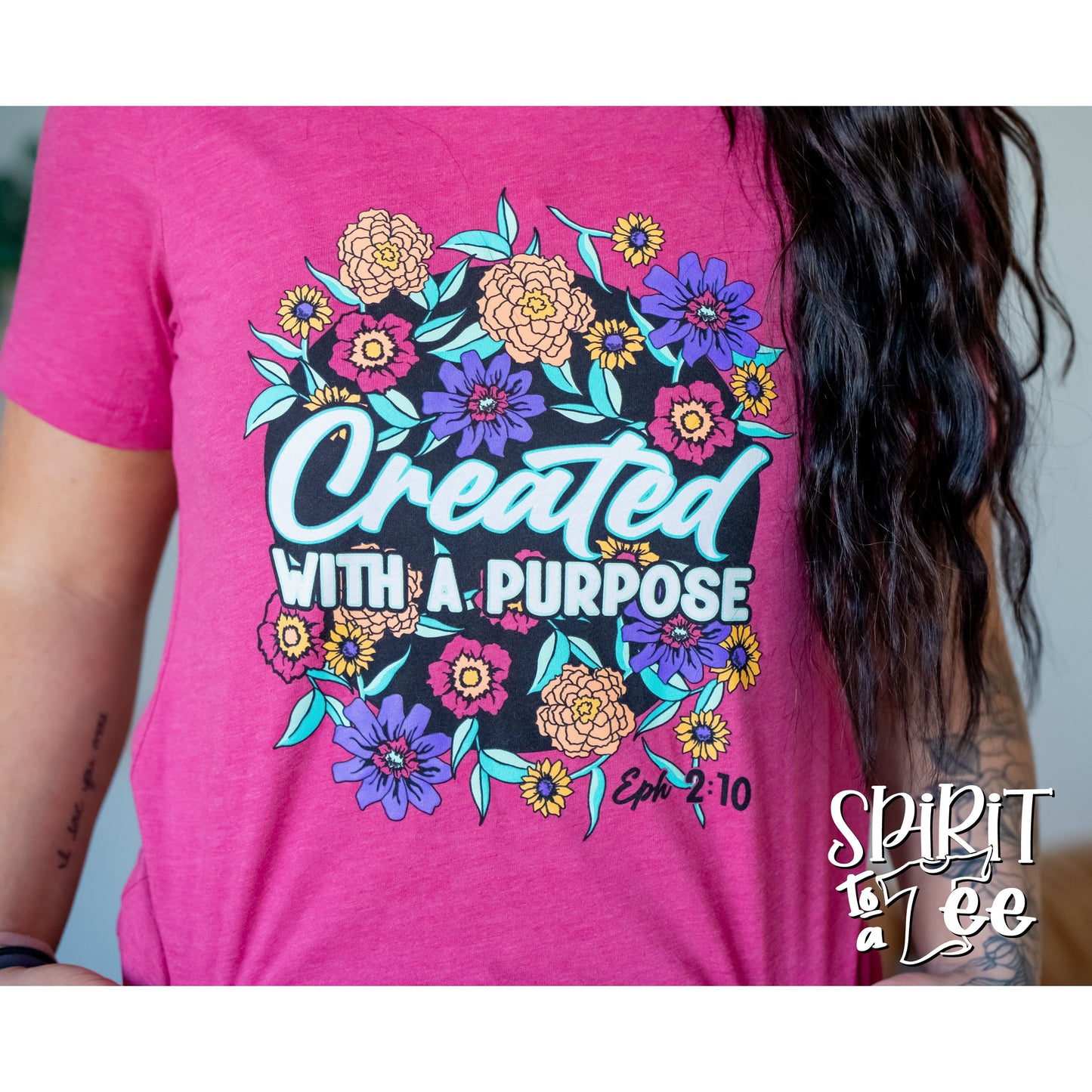 Created With a Purpose - Easter Tee