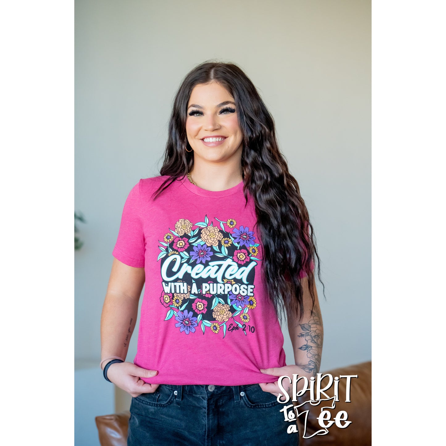 Created With a Purpose - Easter Tee