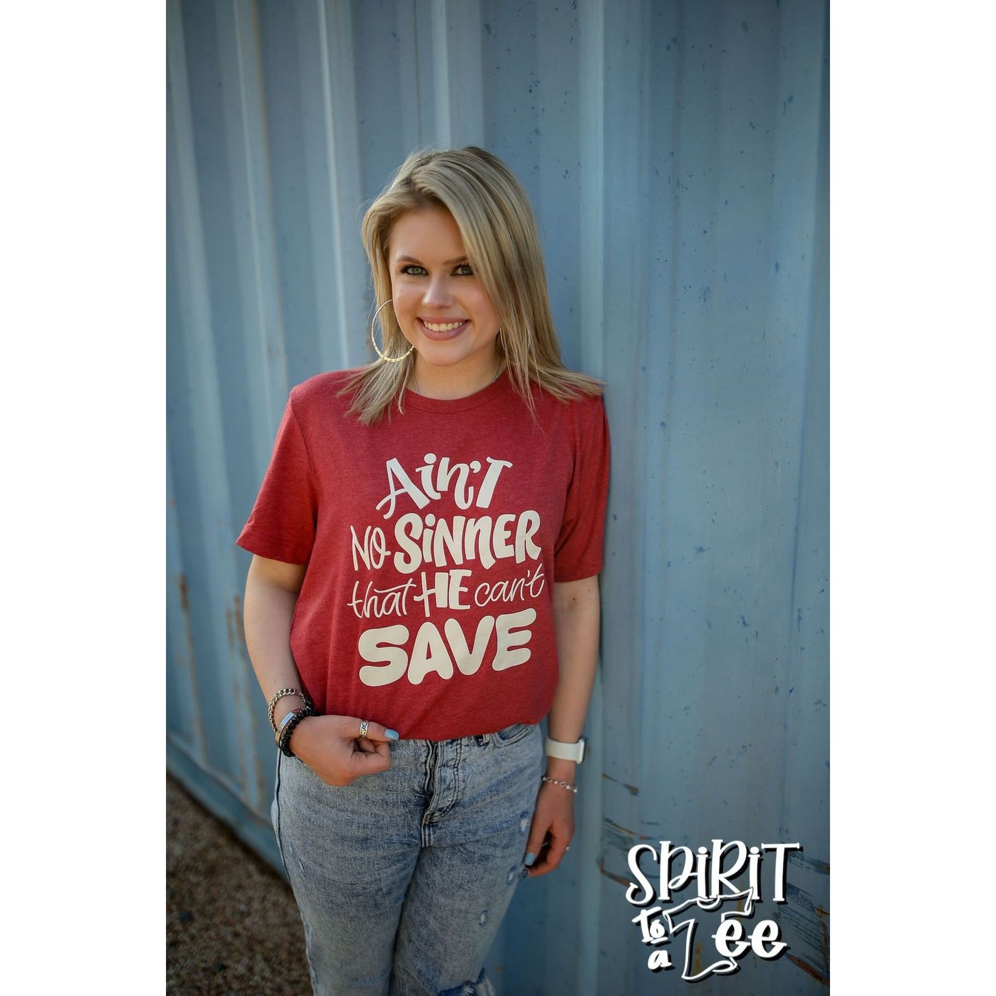 Ain't No Sinner That He Can't Save - Jesus Tee