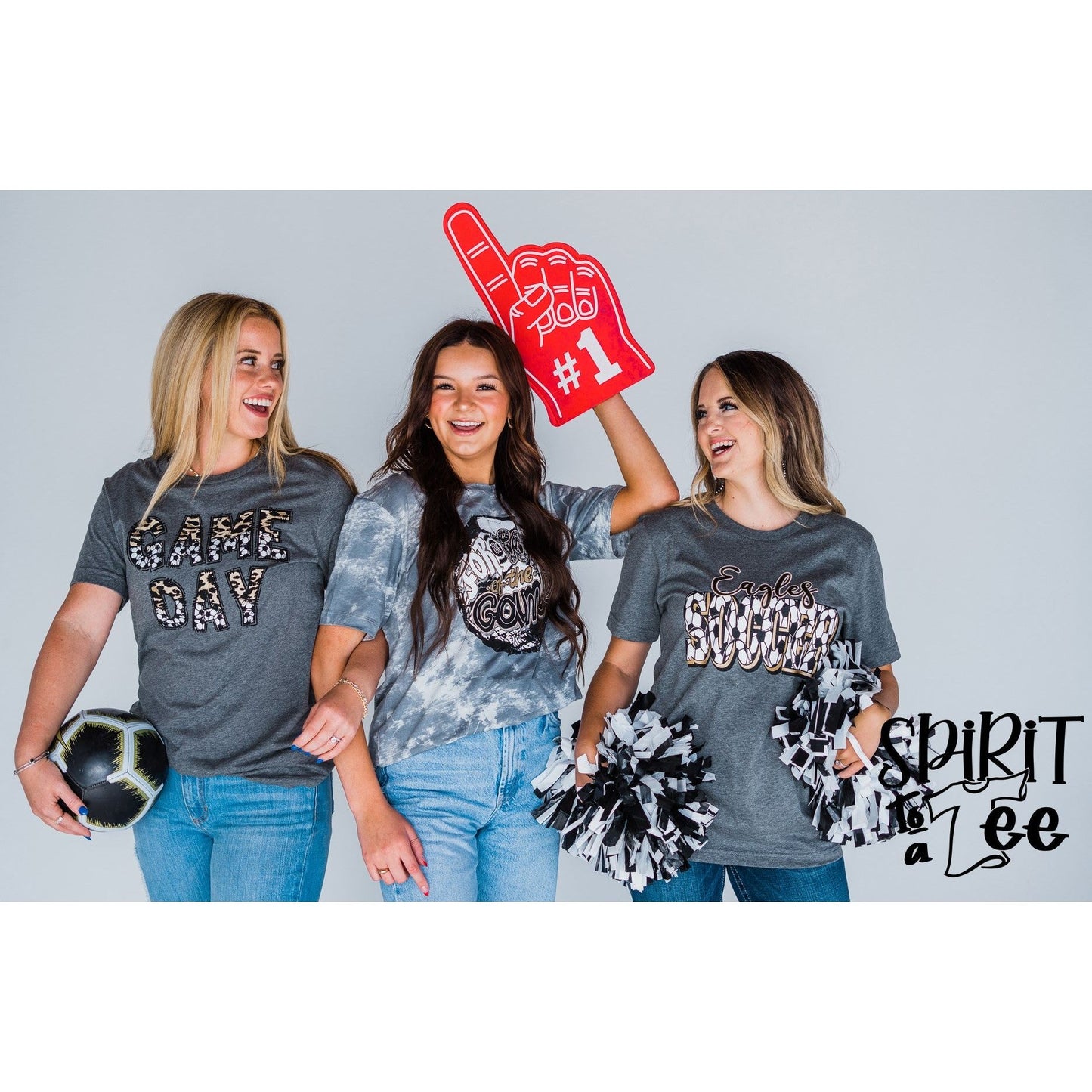 Game Day Split Soccer Tee