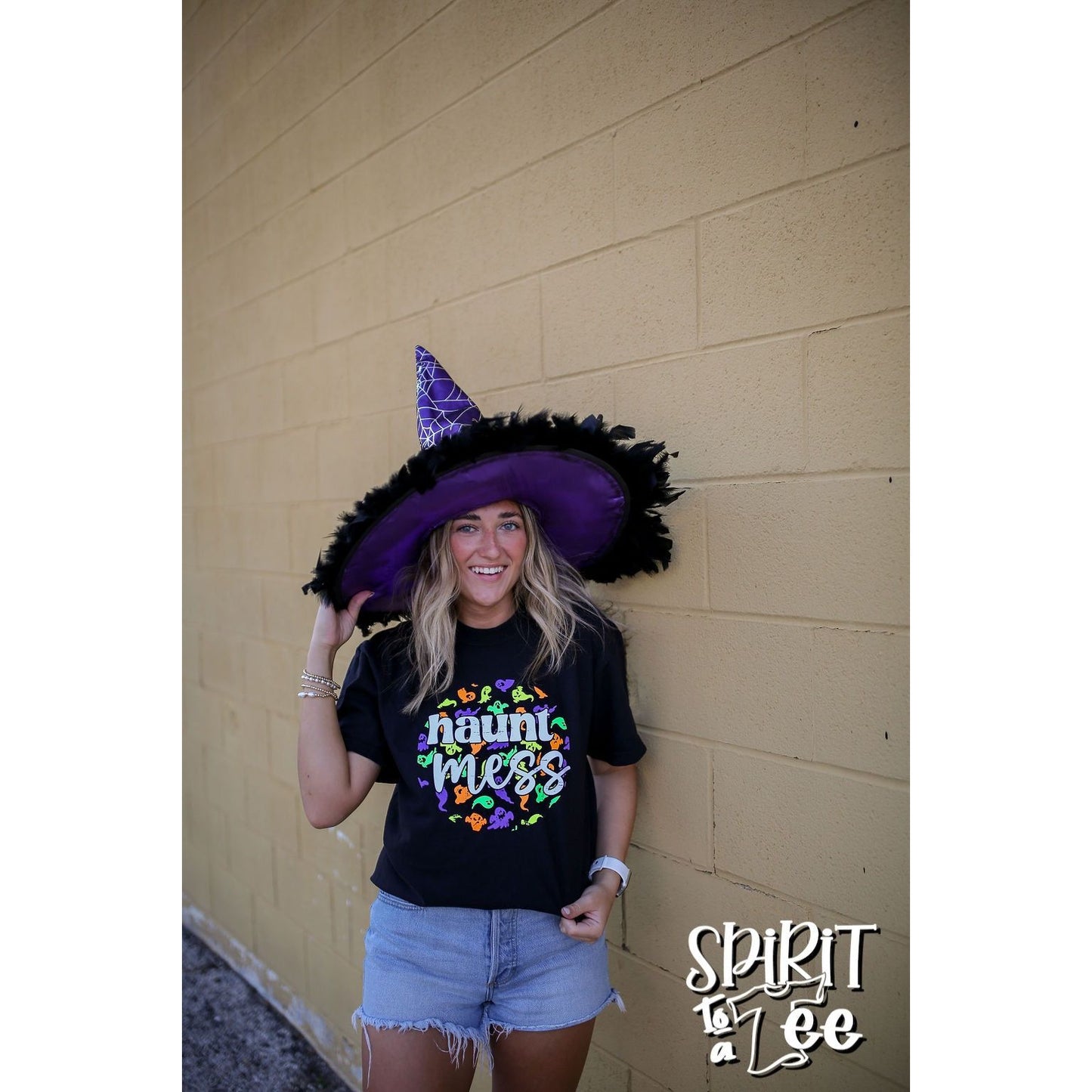 Haunt Mess - Halloween Comfort Color Tee