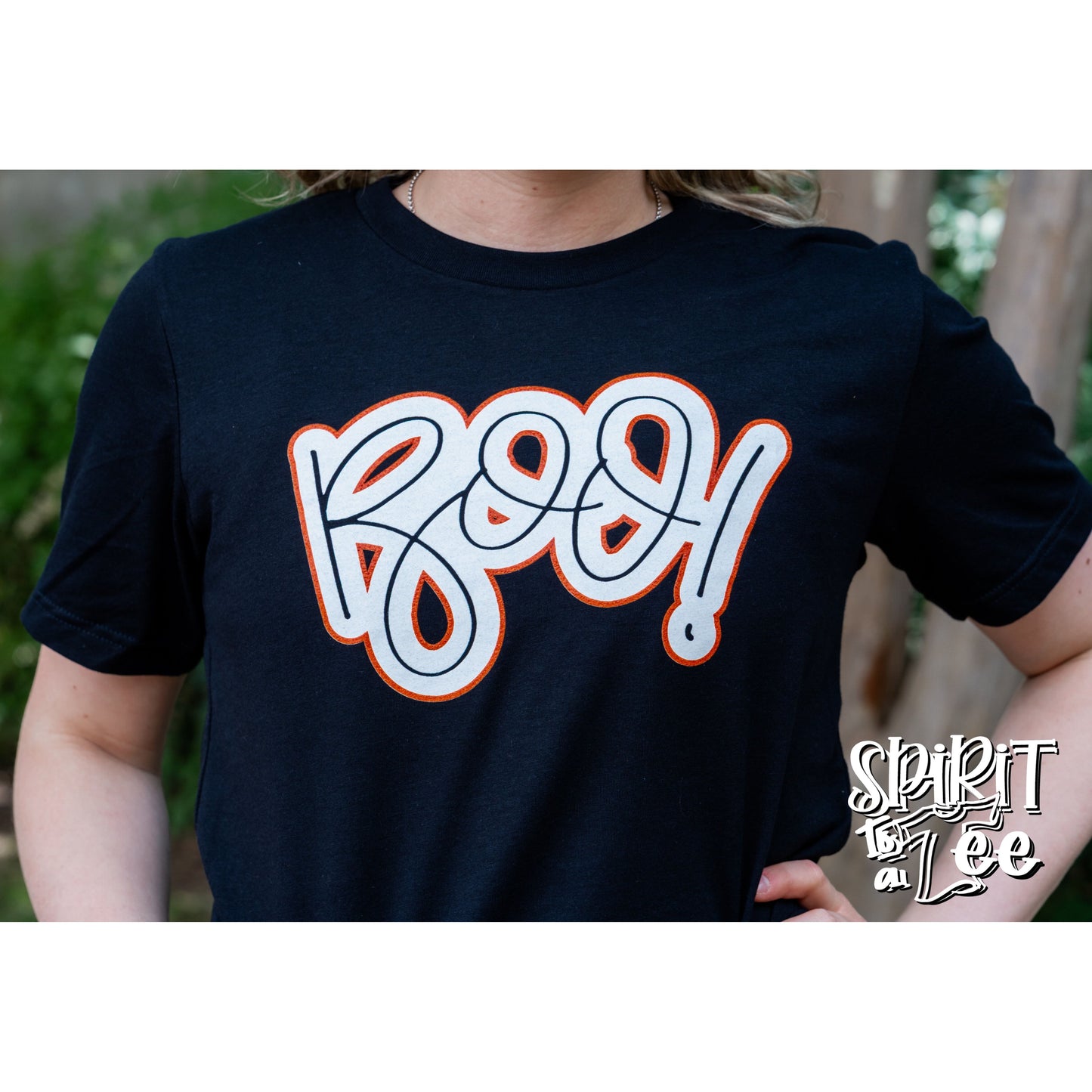 Boo with Ghosts - Halloween Tee