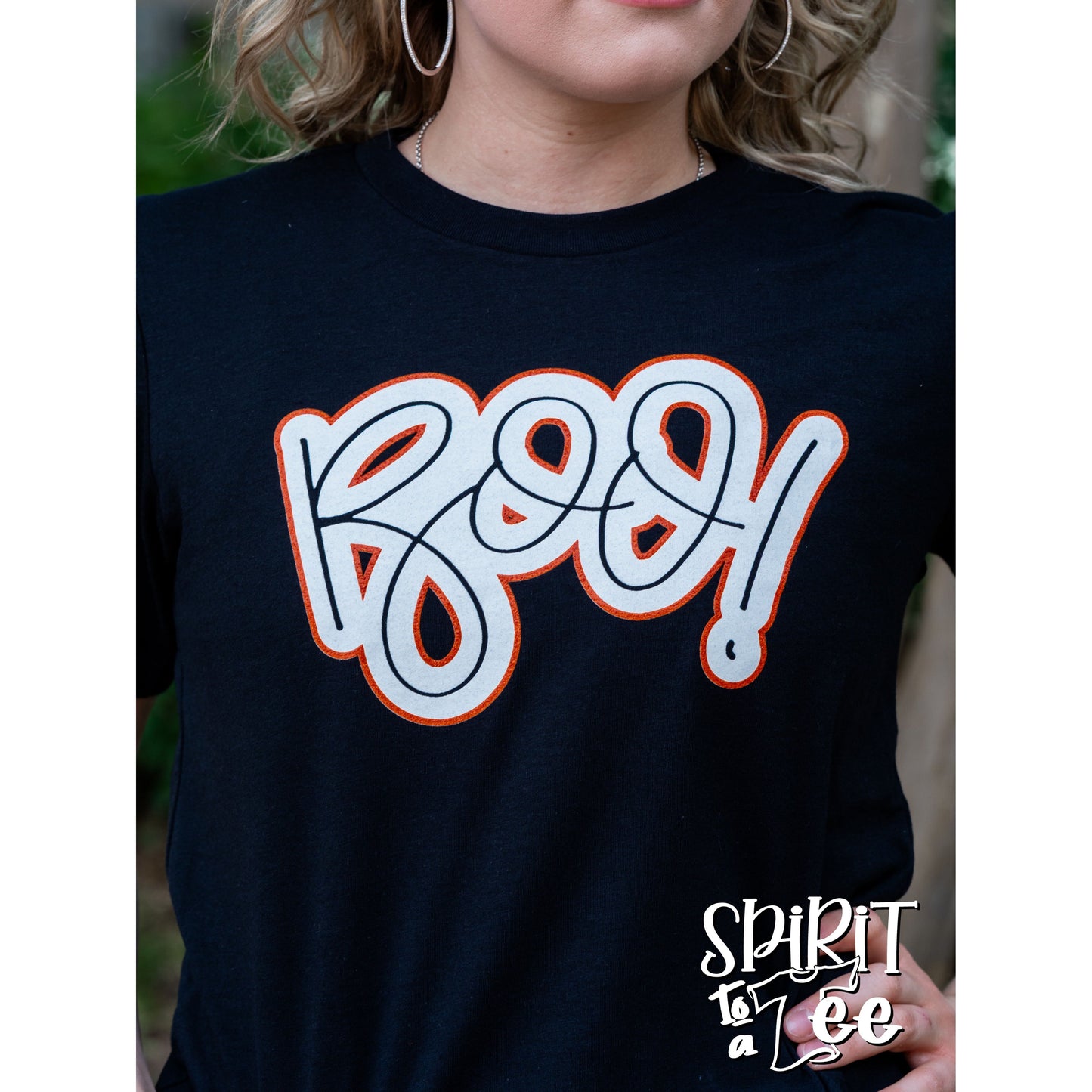 Boo with Ghosts - Halloween Tee