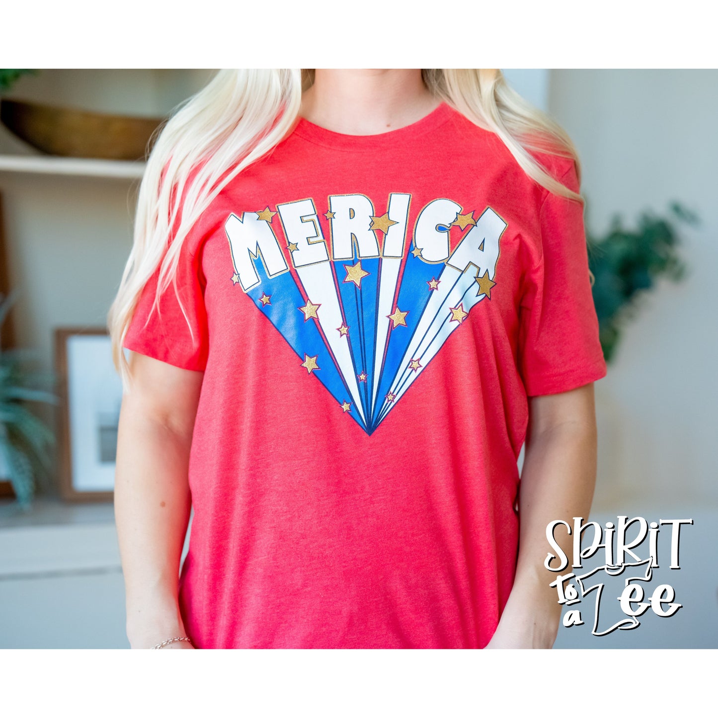 Merica Rays - Patriotic Tee