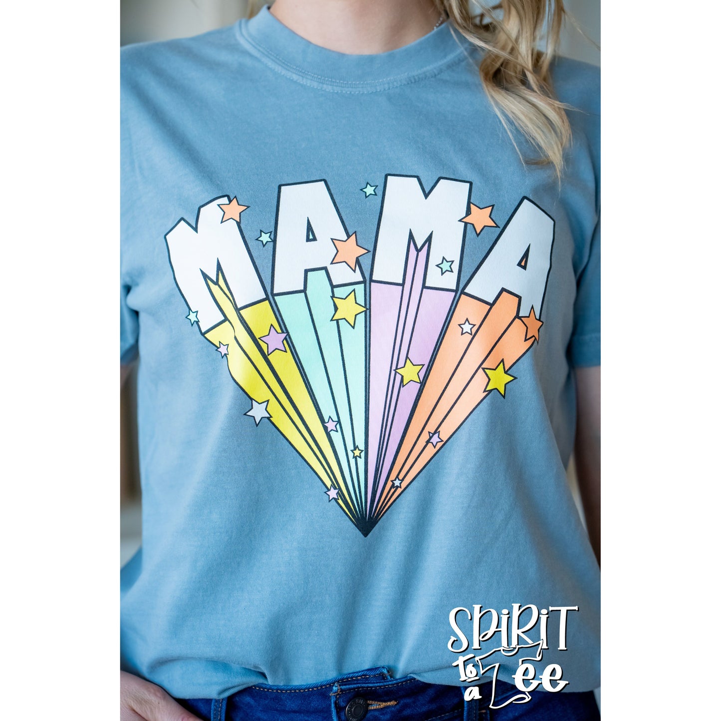 Mama - Rays & Stars CC Tee