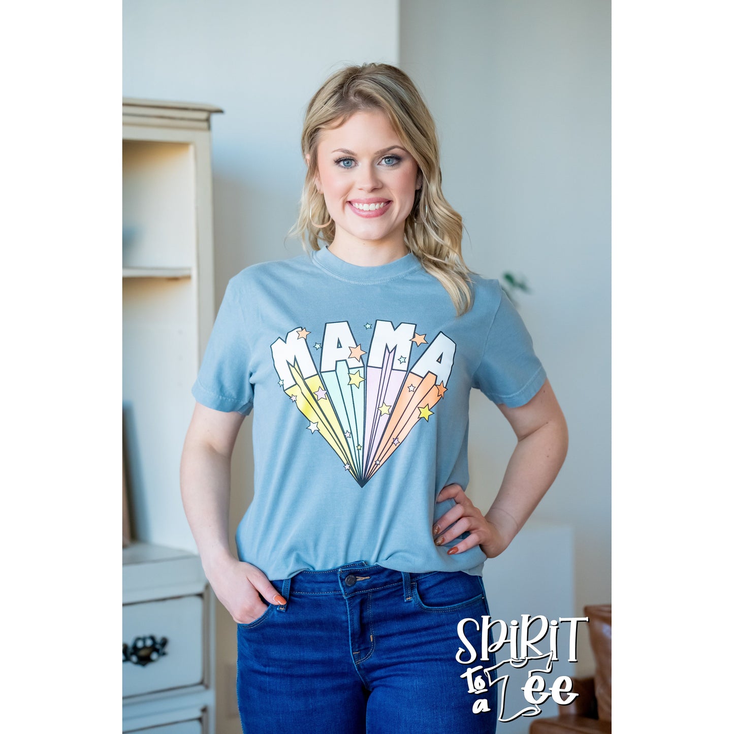 Mama - Rays & Stars CC Tee