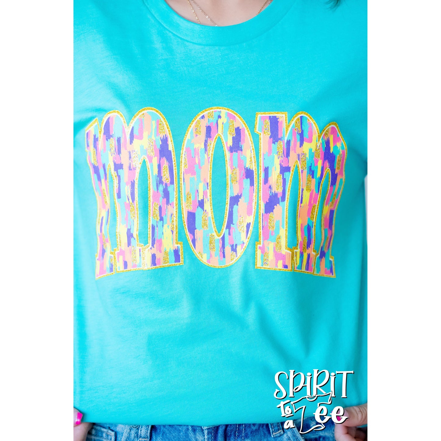 Mom - Paint Strokes Tee