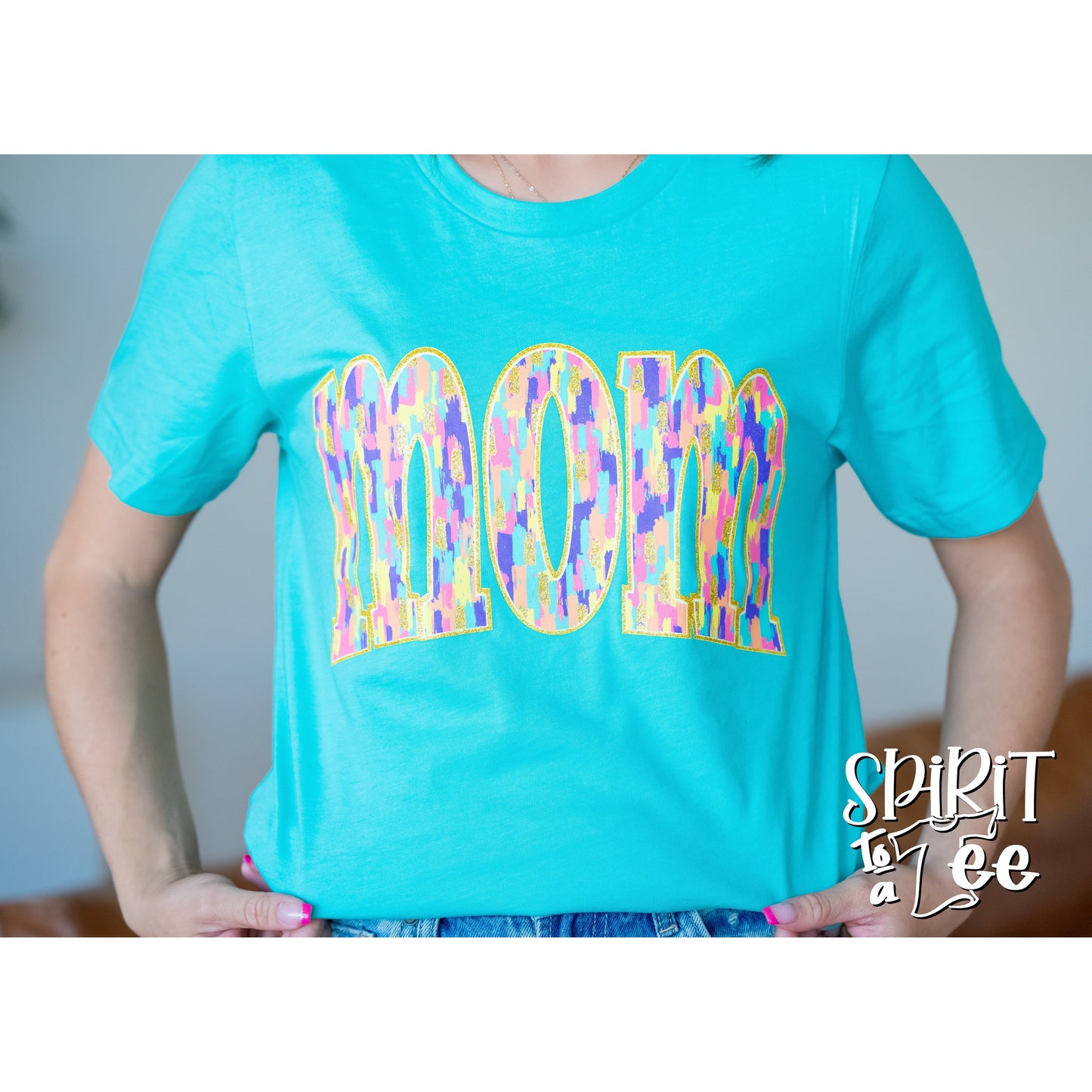 Mom - Paint Strokes Tee