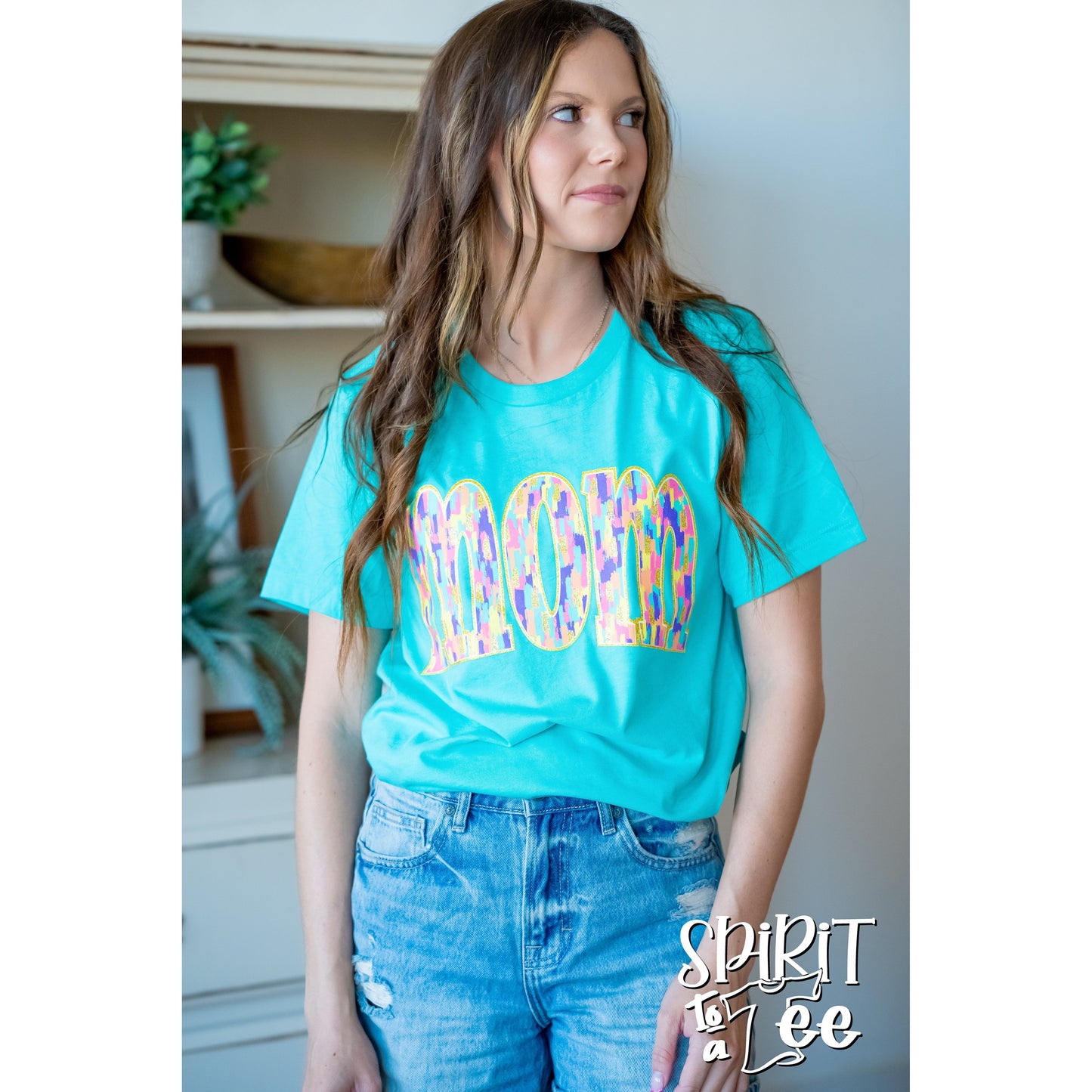 Mom - Paint Strokes Tee