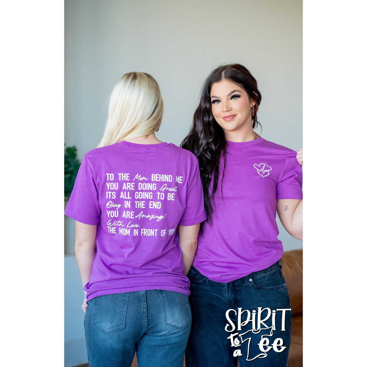 To the Mom Behind Me Tee