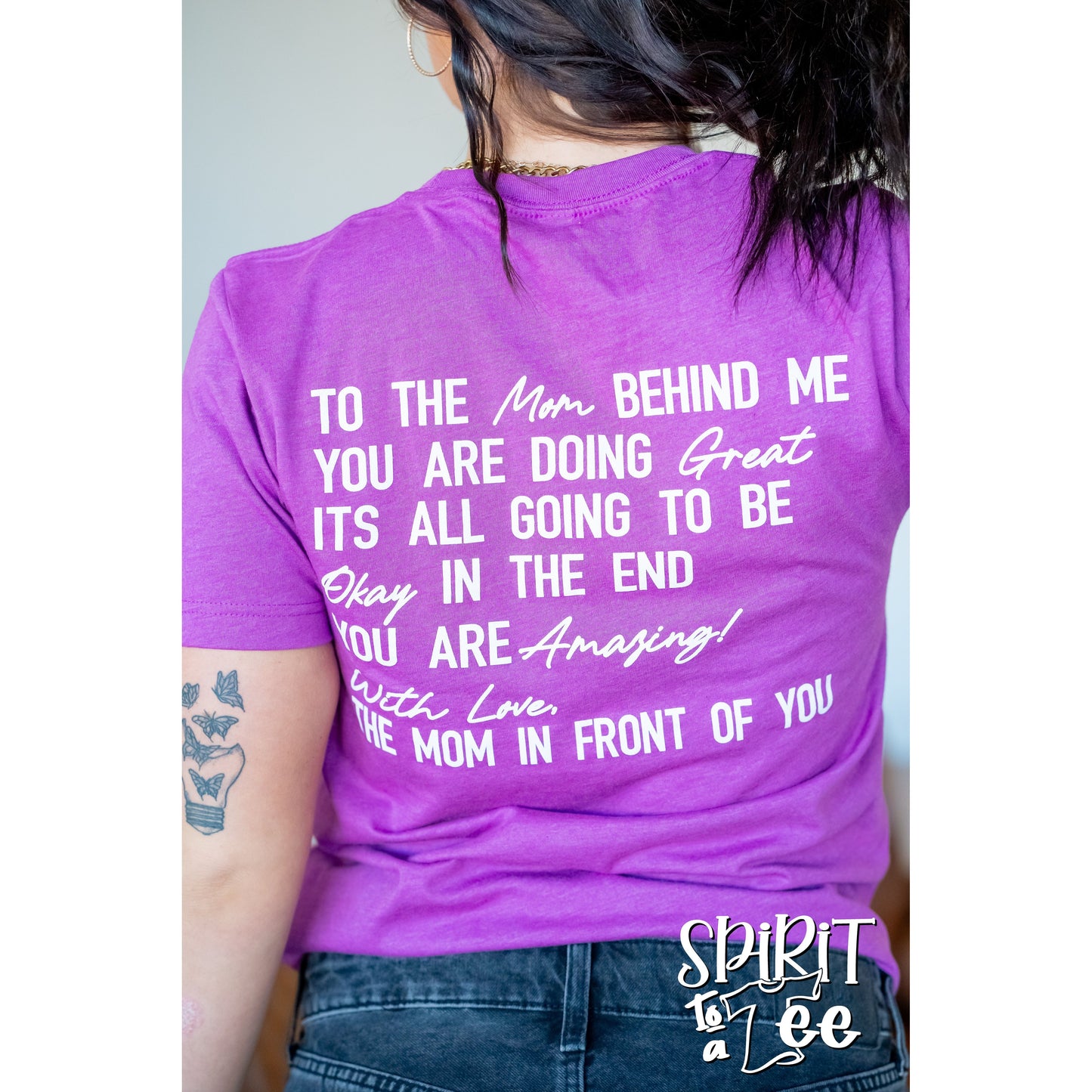 To the Mom Behind Me Tee