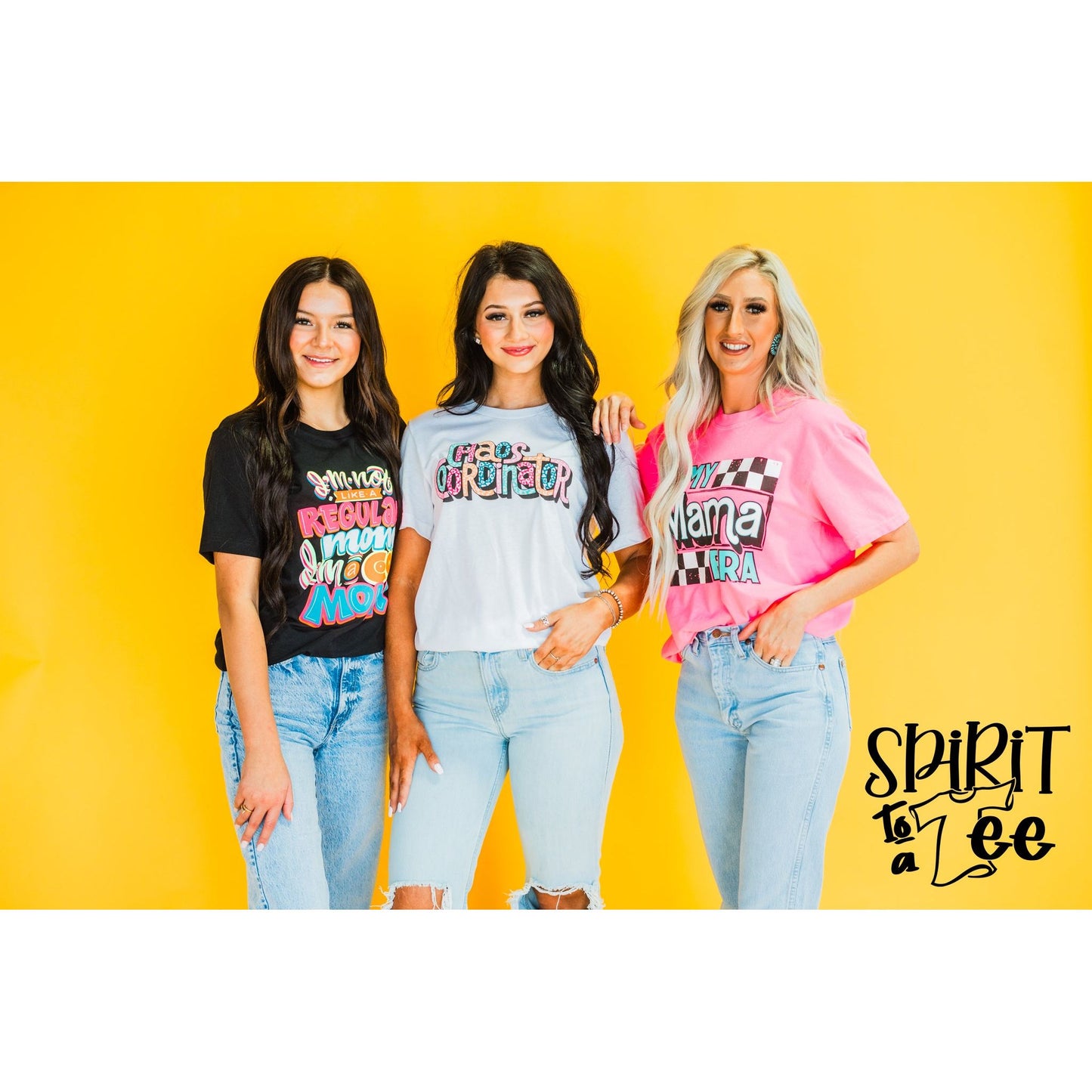 Chaos Coordinator Animal Print - Mom Tee