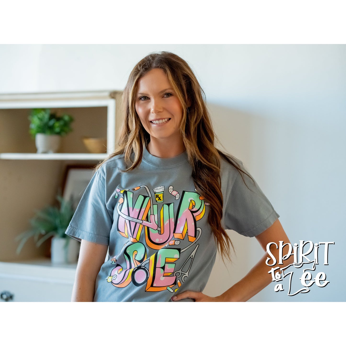 Nurse - Bubble Letters CC Tee