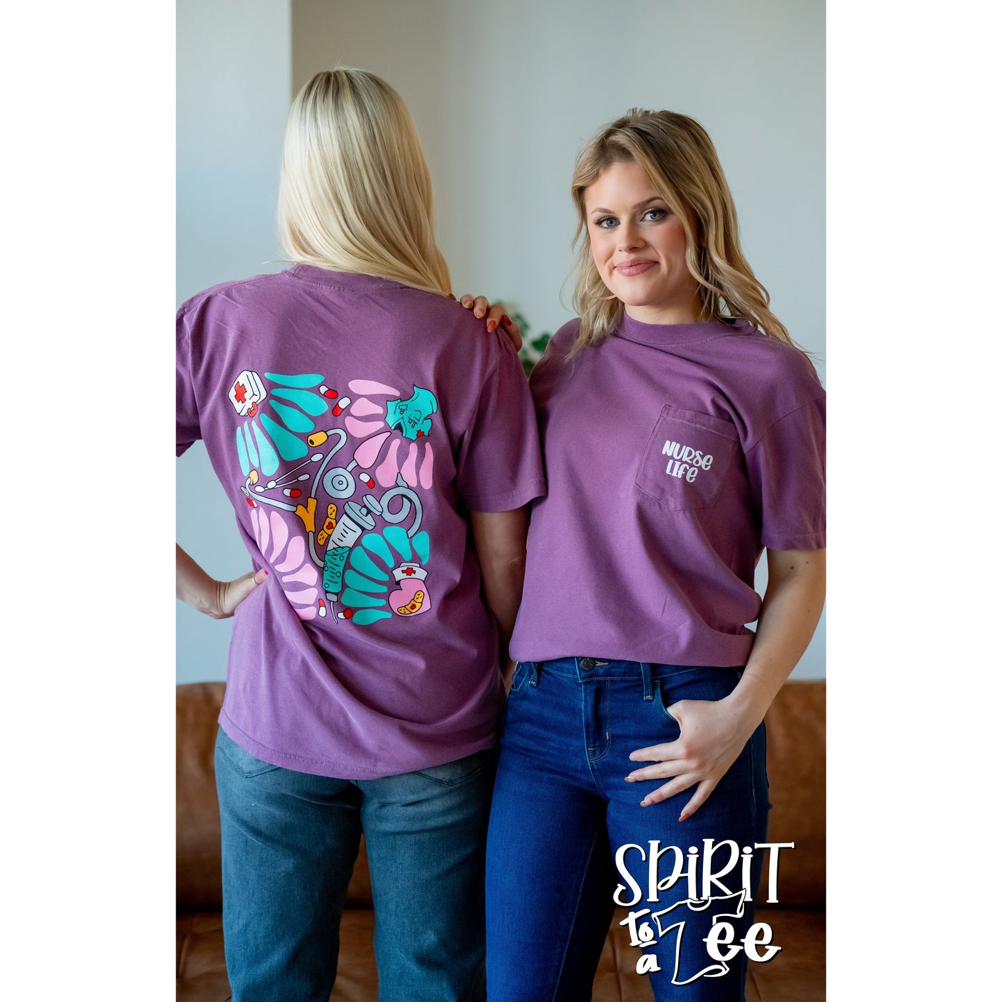 Nurse Life CC Pocket Tee