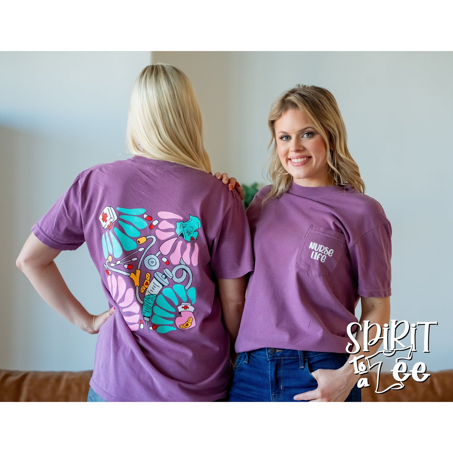 Nurse Life CC Pocket Tee