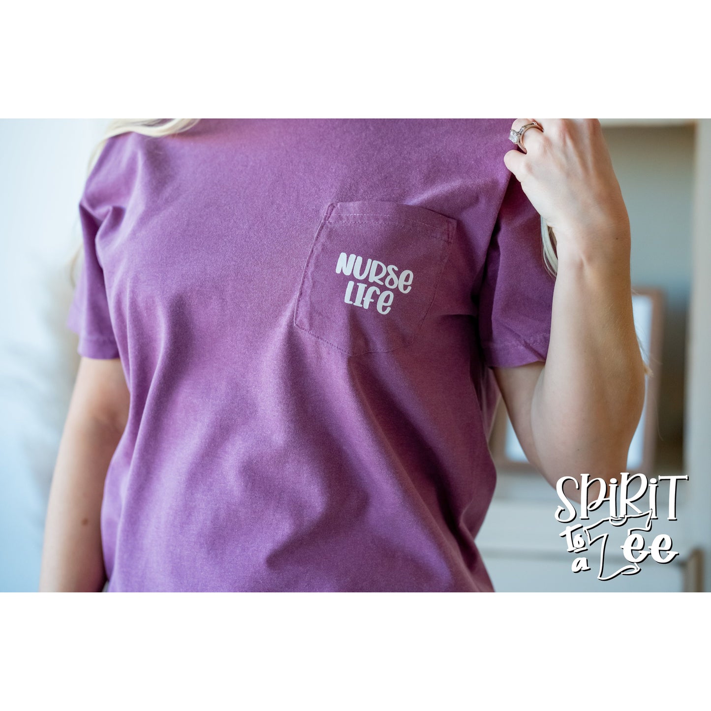 Nurse Life CC Pocket Tee