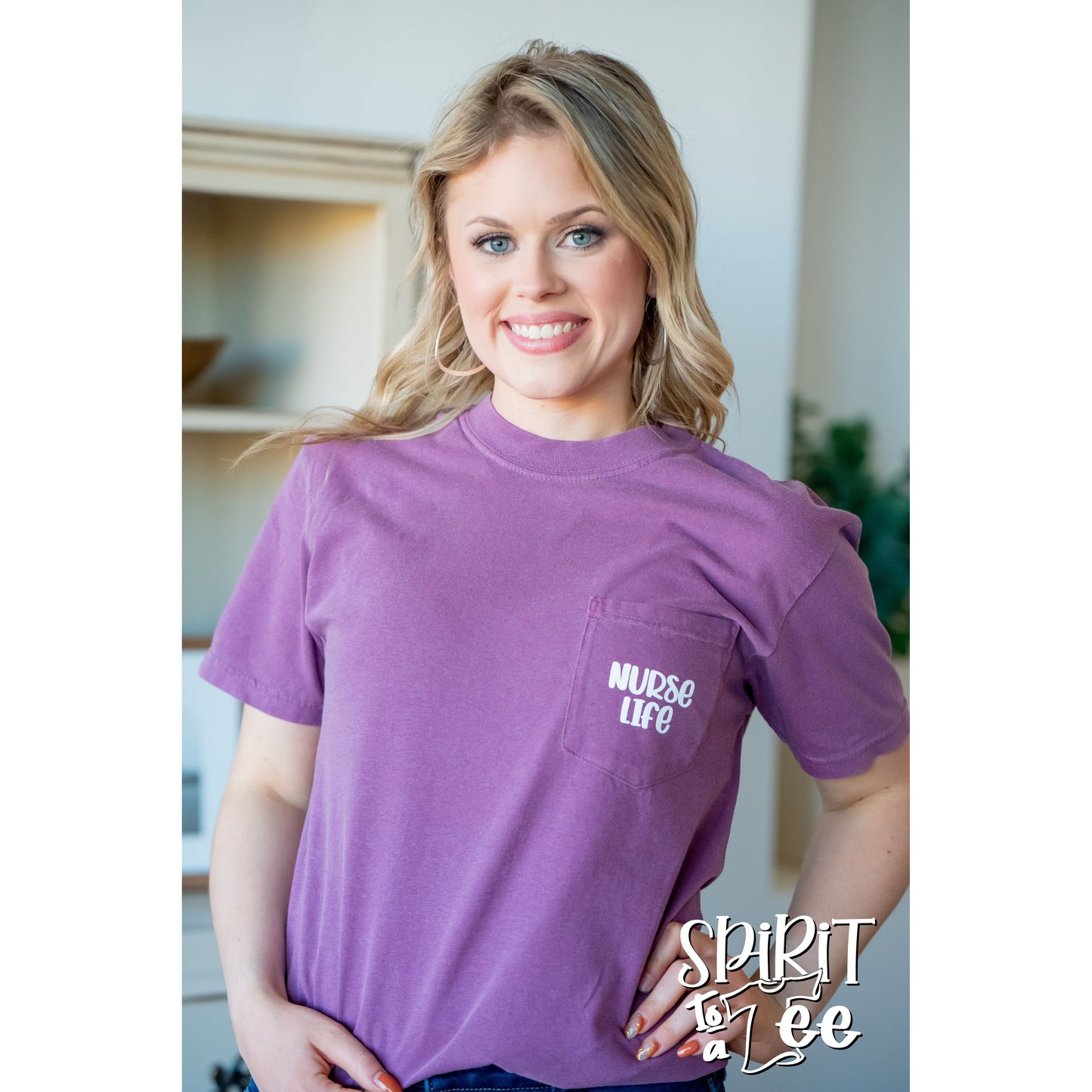 Nurse Life CC Pocket Tee