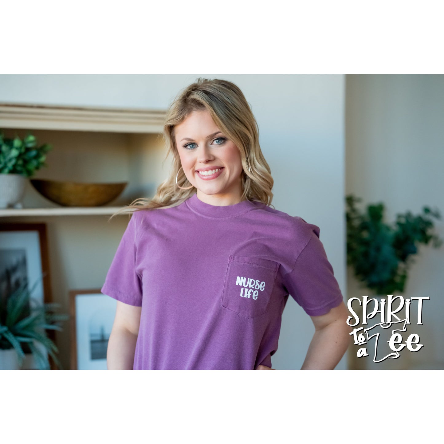 Nurse Life CC Pocket Tee