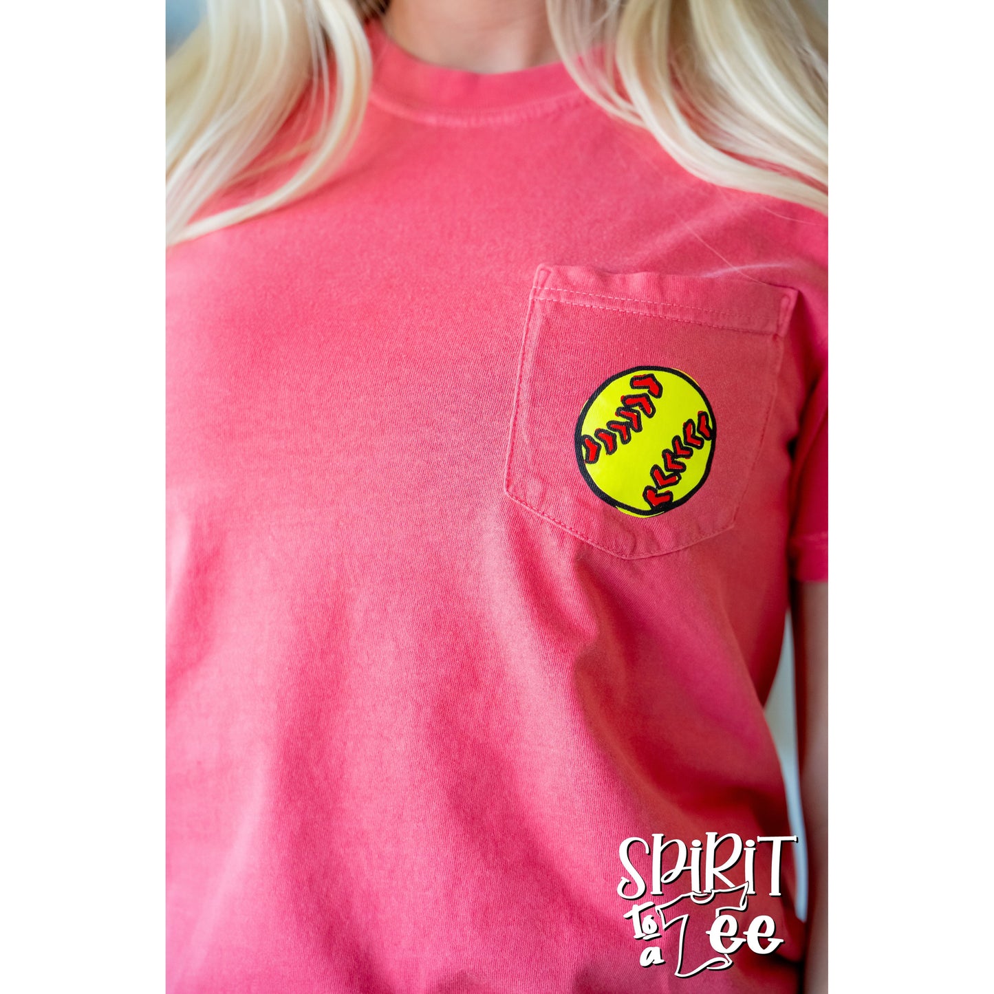 Softball CC Pocket Tee