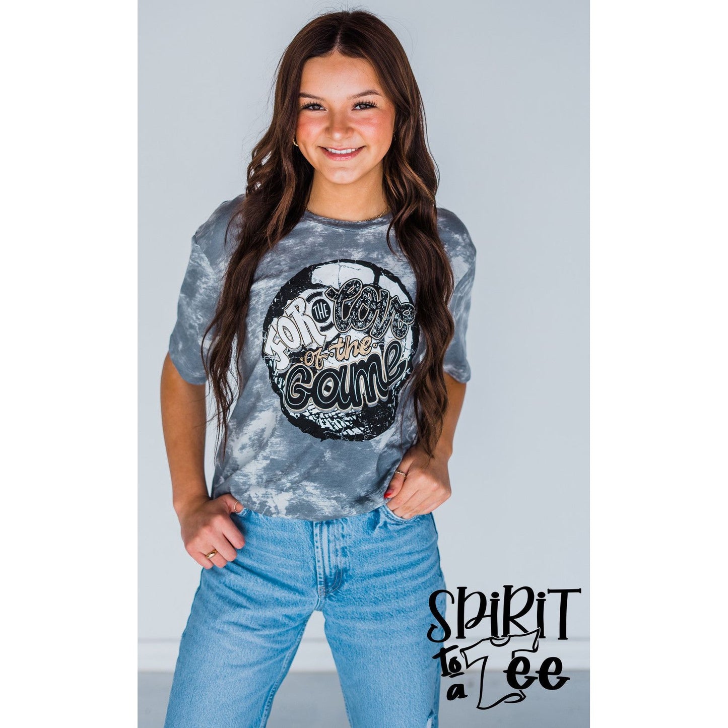 For the Love of the Game Tie-Dye Soccer Tee