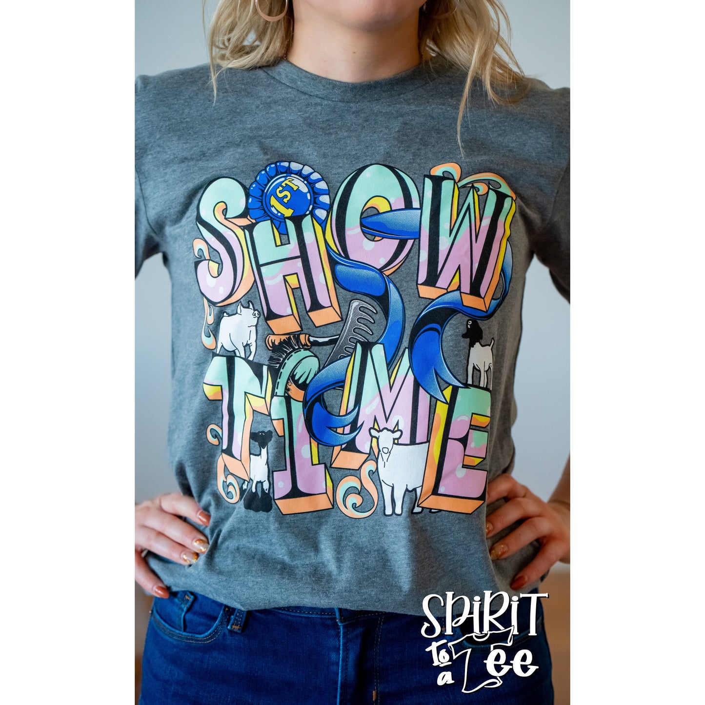 Show Time - Bubble Stock Show Tee