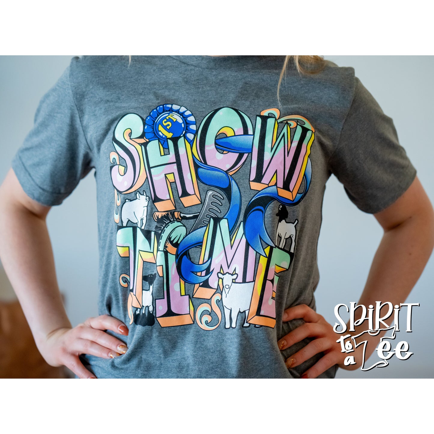 Show Time - Bubble Stock Show Tee