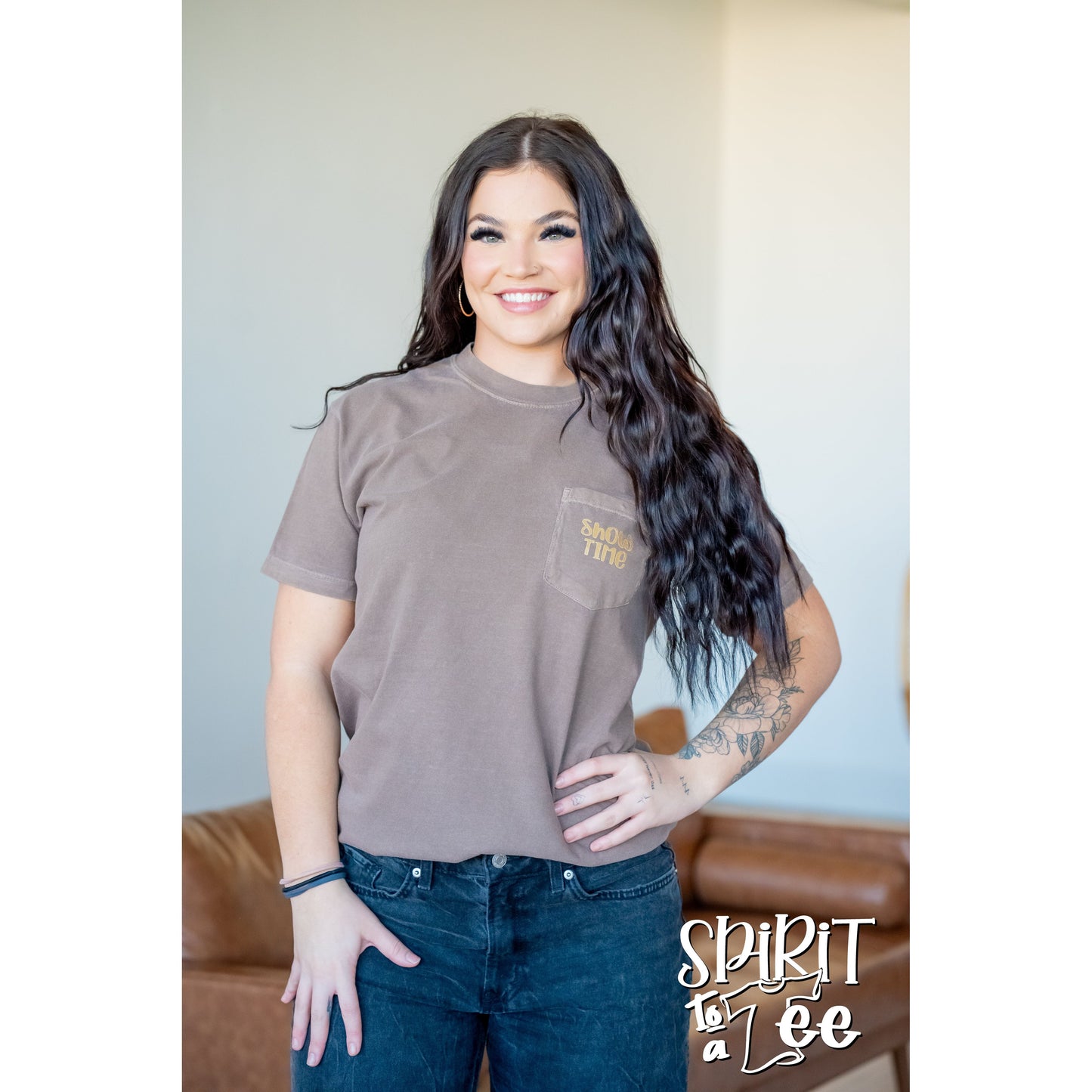 Show Time - Stock Show CC Pocket Tee