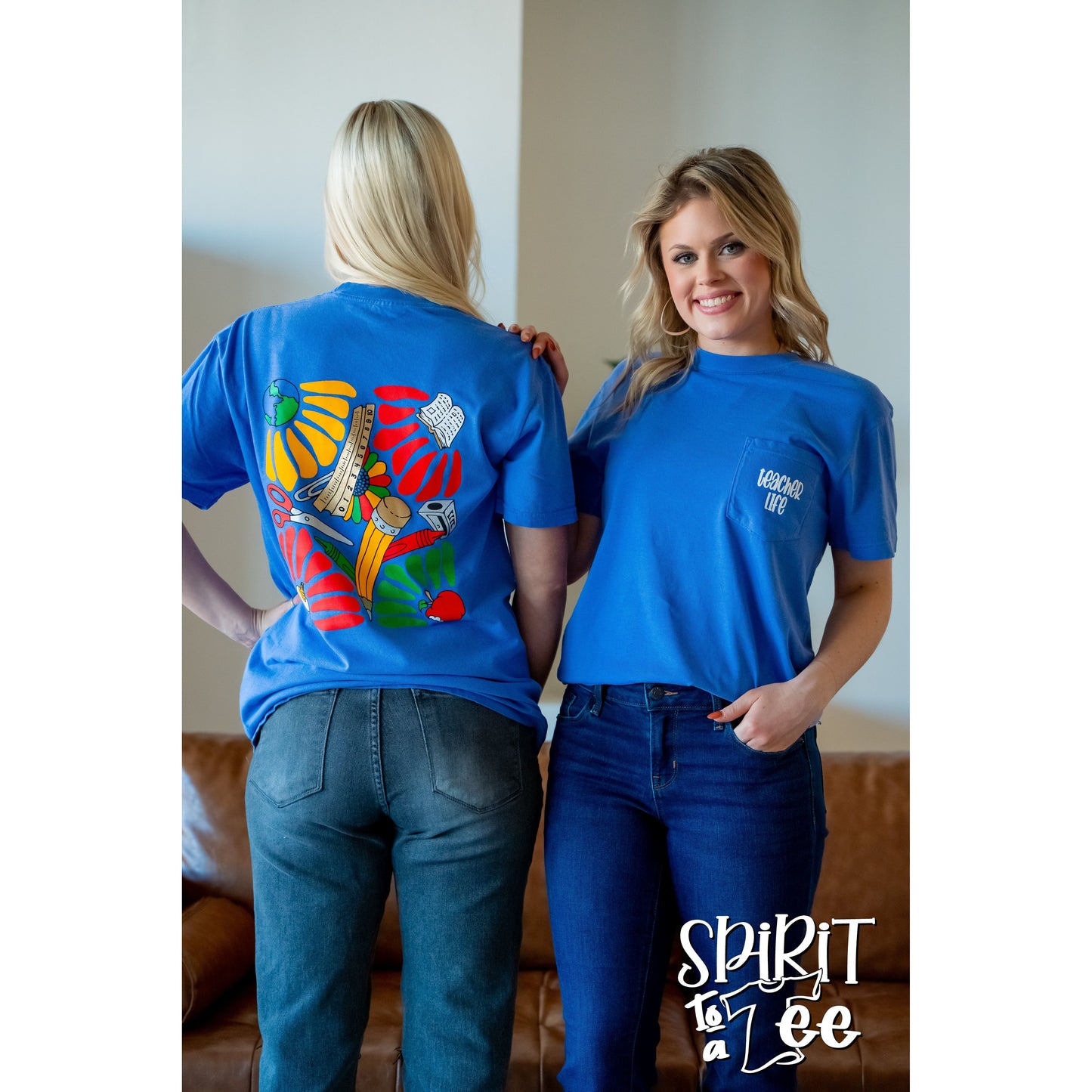 Teacher Life CC Pocket Tee