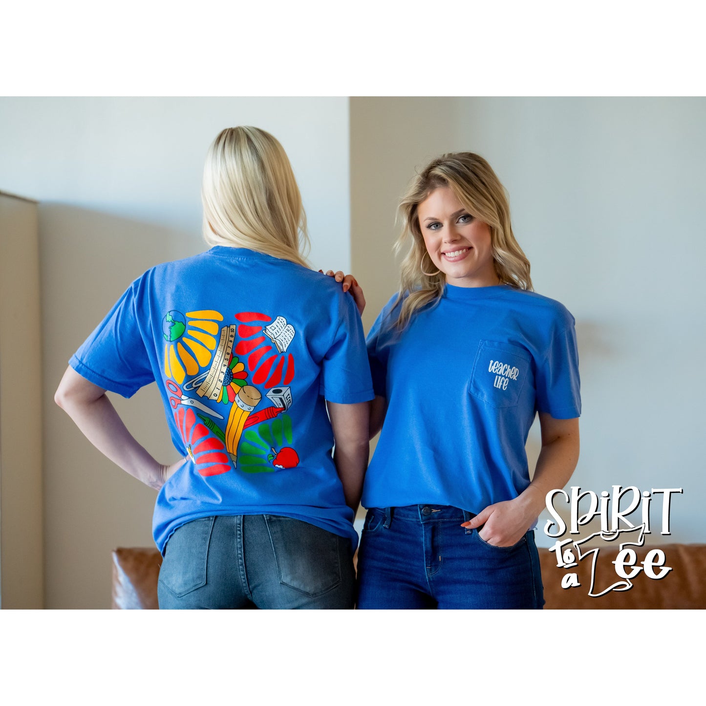 Teacher Life CC Pocket Tee