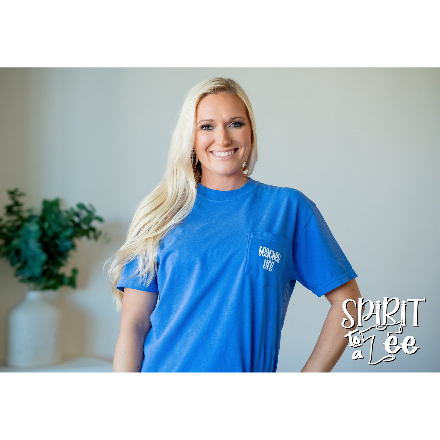 Teacher Life CC Pocket Tee