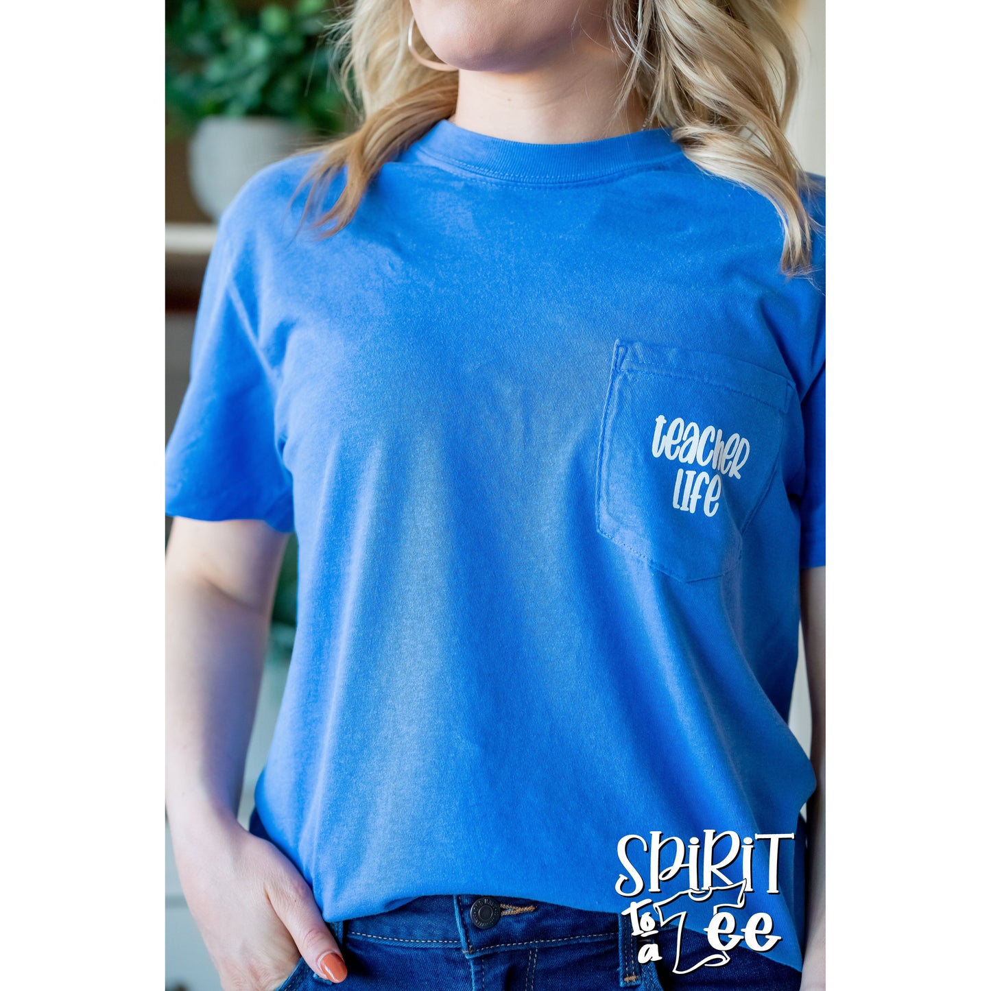 Teacher Life CC Pocket Tee