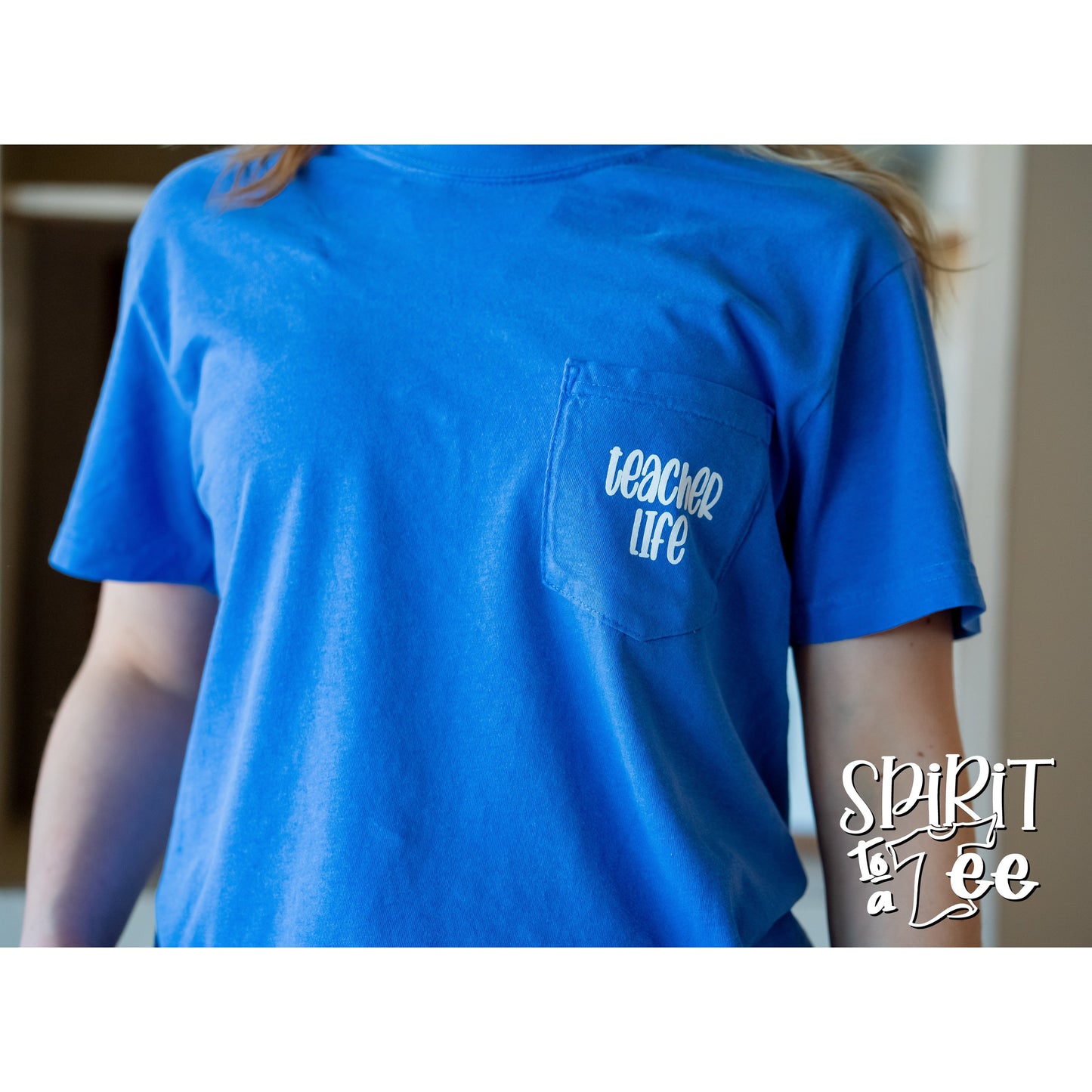 Teacher Life CC Pocket Tee