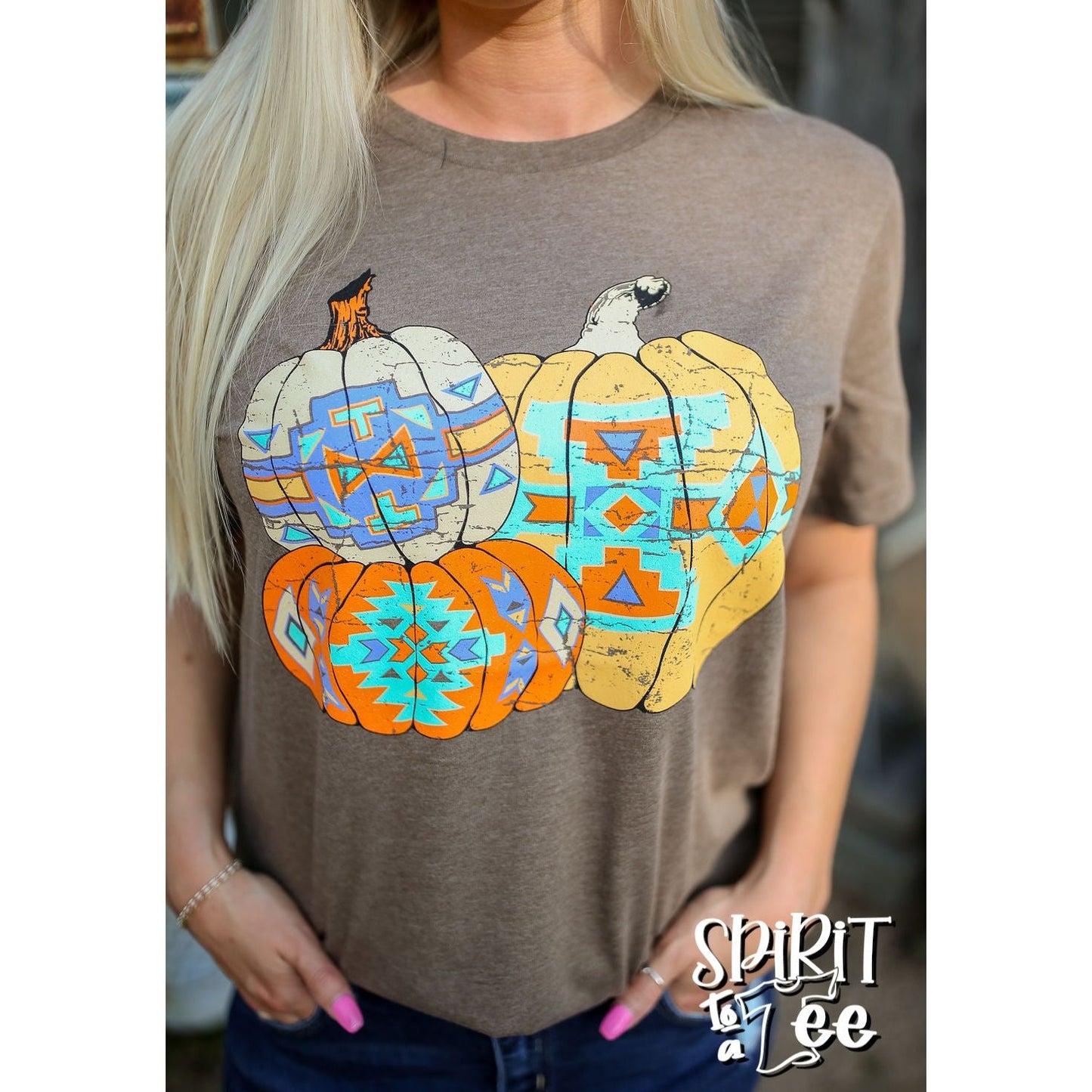 Aztec Pumpkins - Thanksgiving Tee