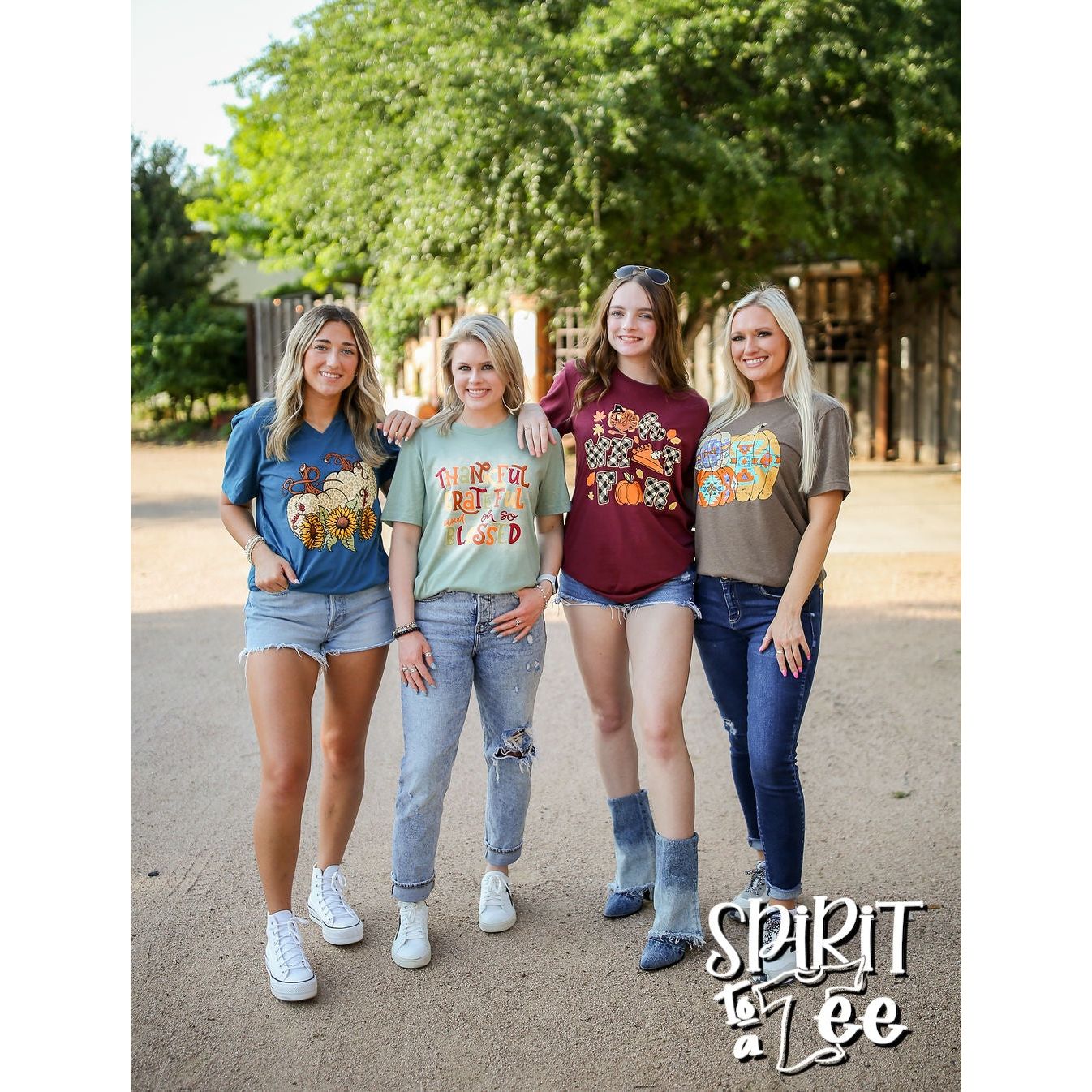 Oh What Fun Plaid - Thanksgiving Tee