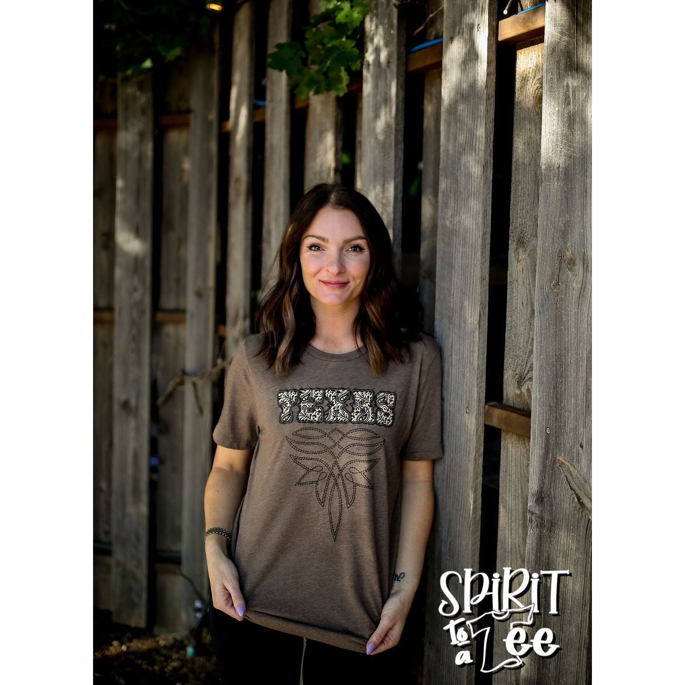 Texas Puff Boot Stitch - Texas Tee