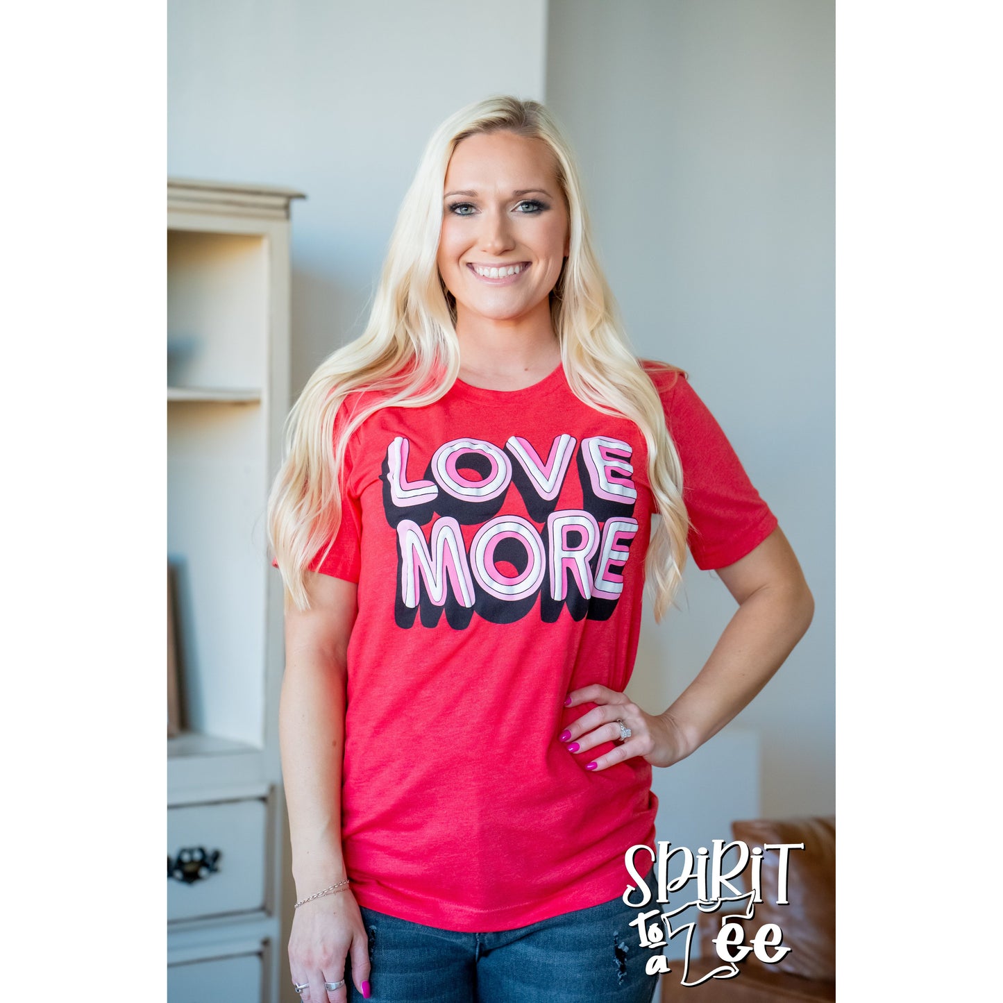 Love More - Valentines Tee