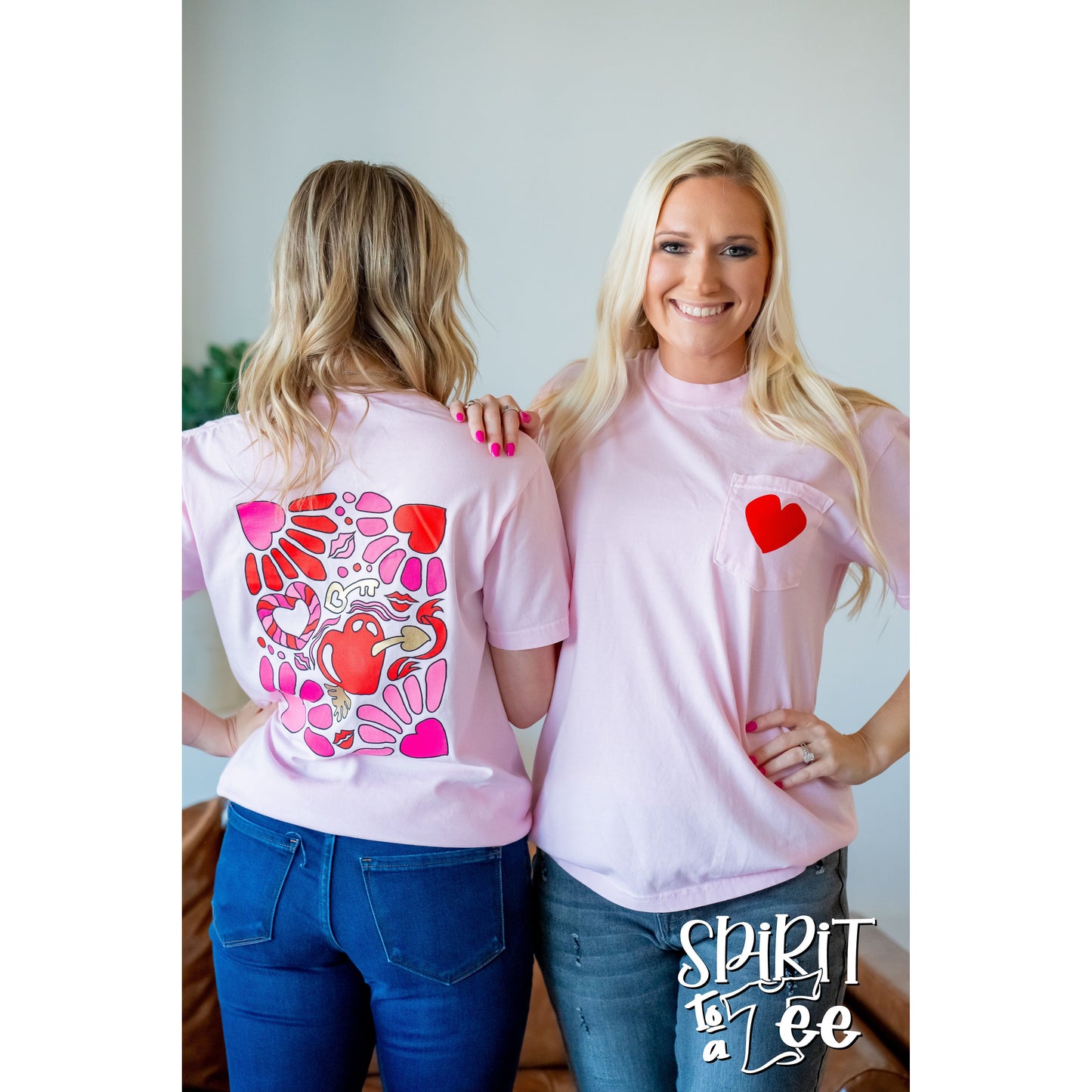 Heart - Valentines CC Pocket Tee