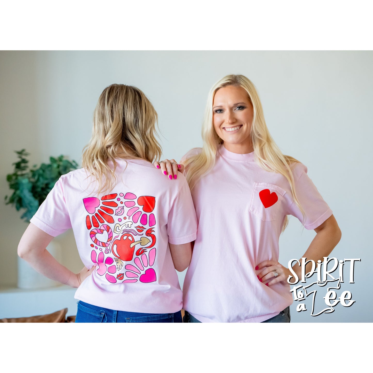 Heart - Valentines CC Pocket Tee