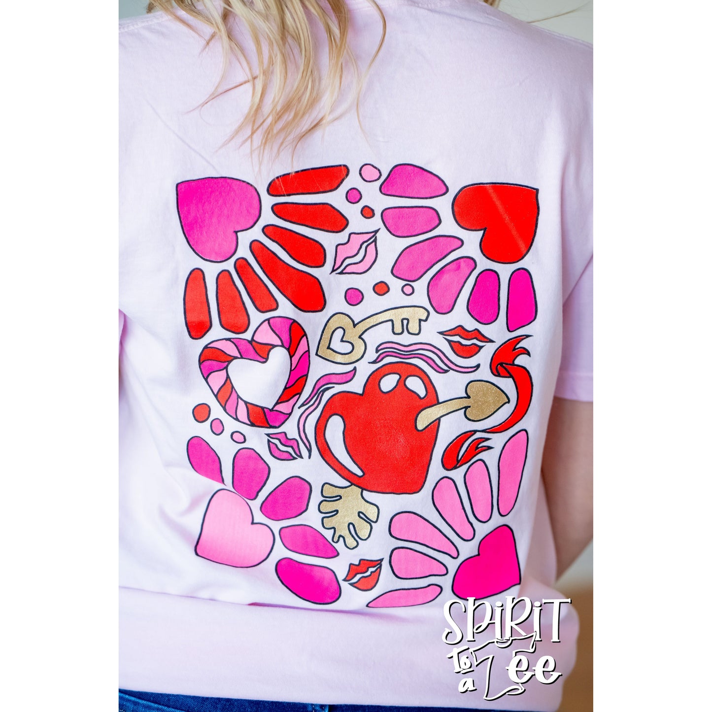 Heart - Valentines CC Pocket Tee