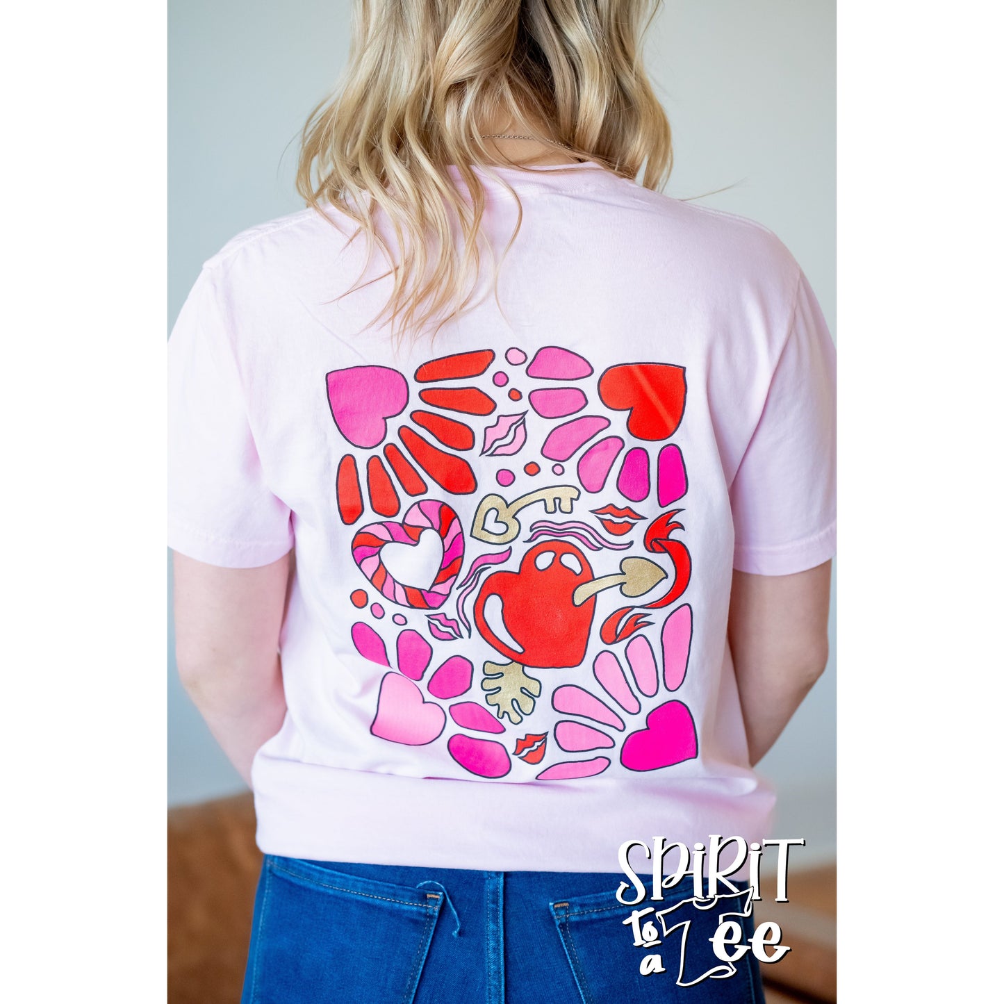 Heart - Valentines CC Pocket Tee