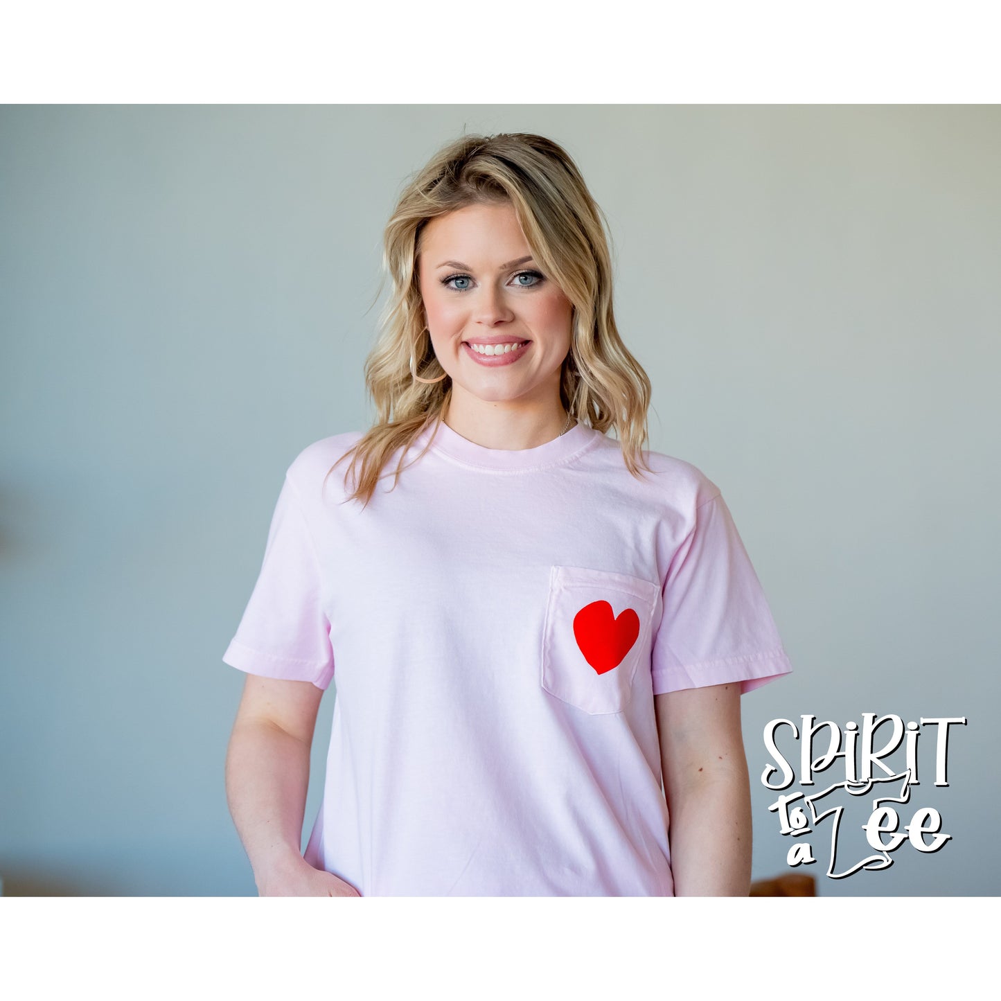 Heart - Valentines CC Pocket Tee