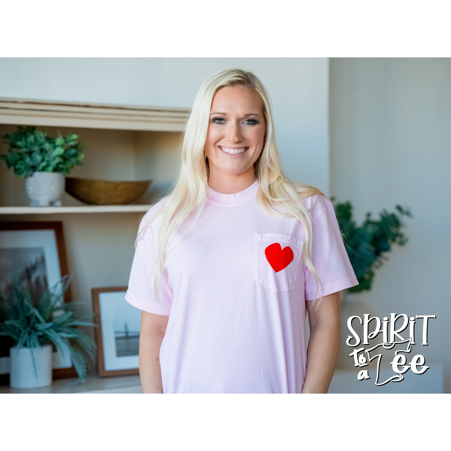 Heart - Valentines CC Pocket Tee