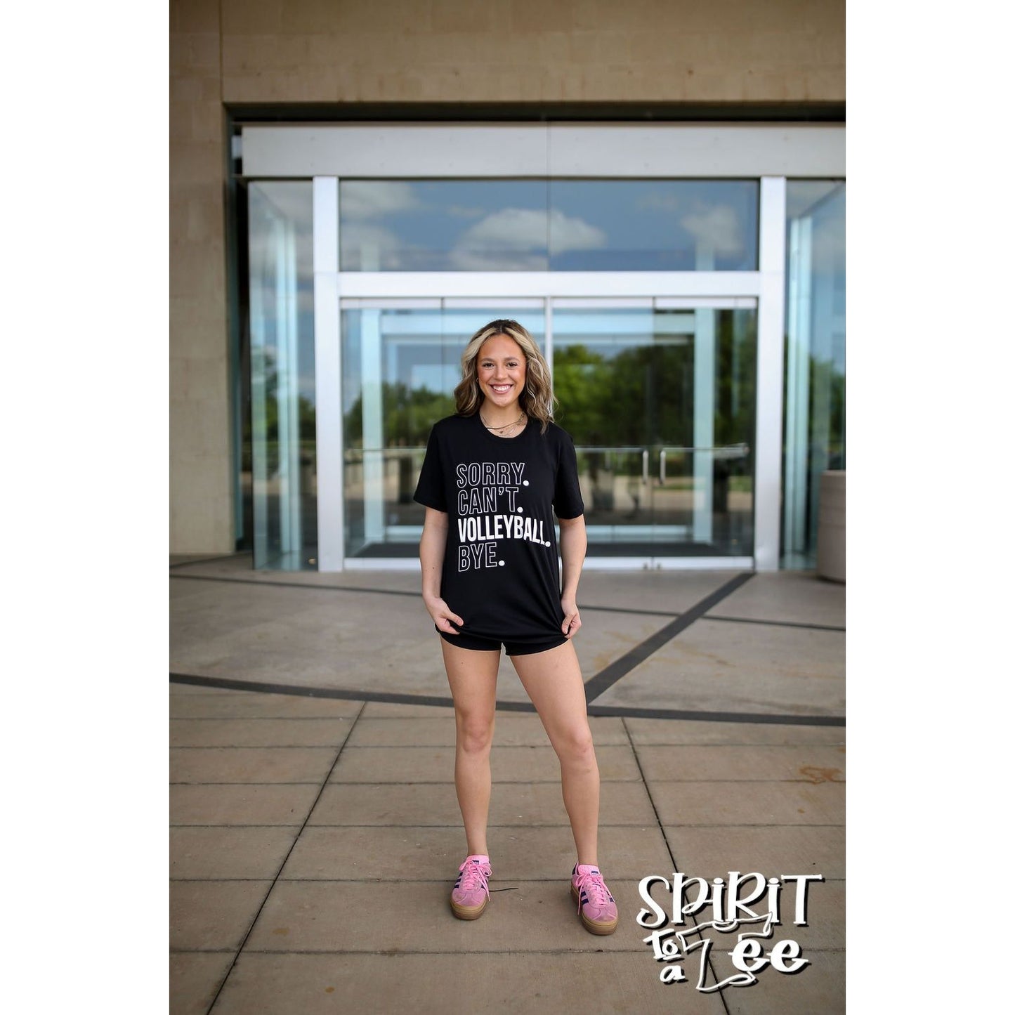 Sorry Can't Volleyball Bye Tee