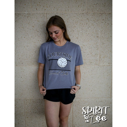 Courtside Social Club - Volleyball Tee