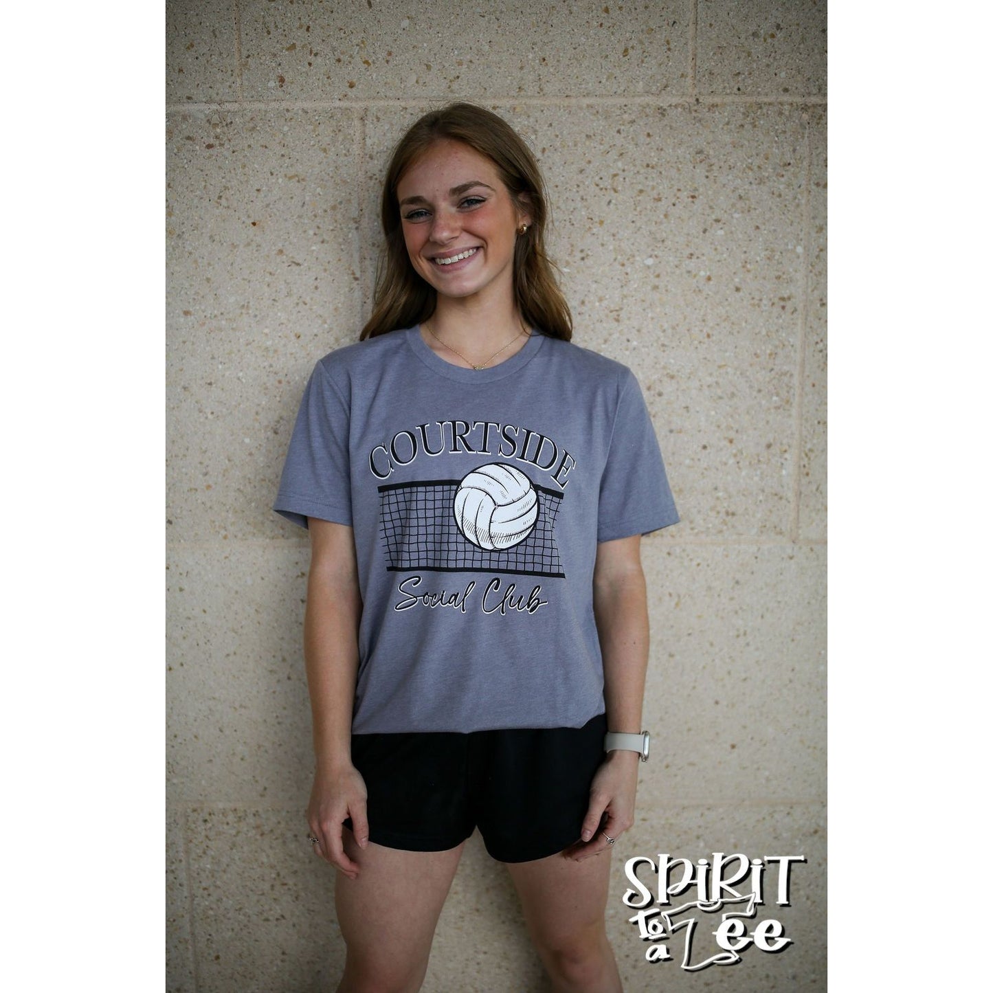 Courtside Social Club - Volleyball Tee