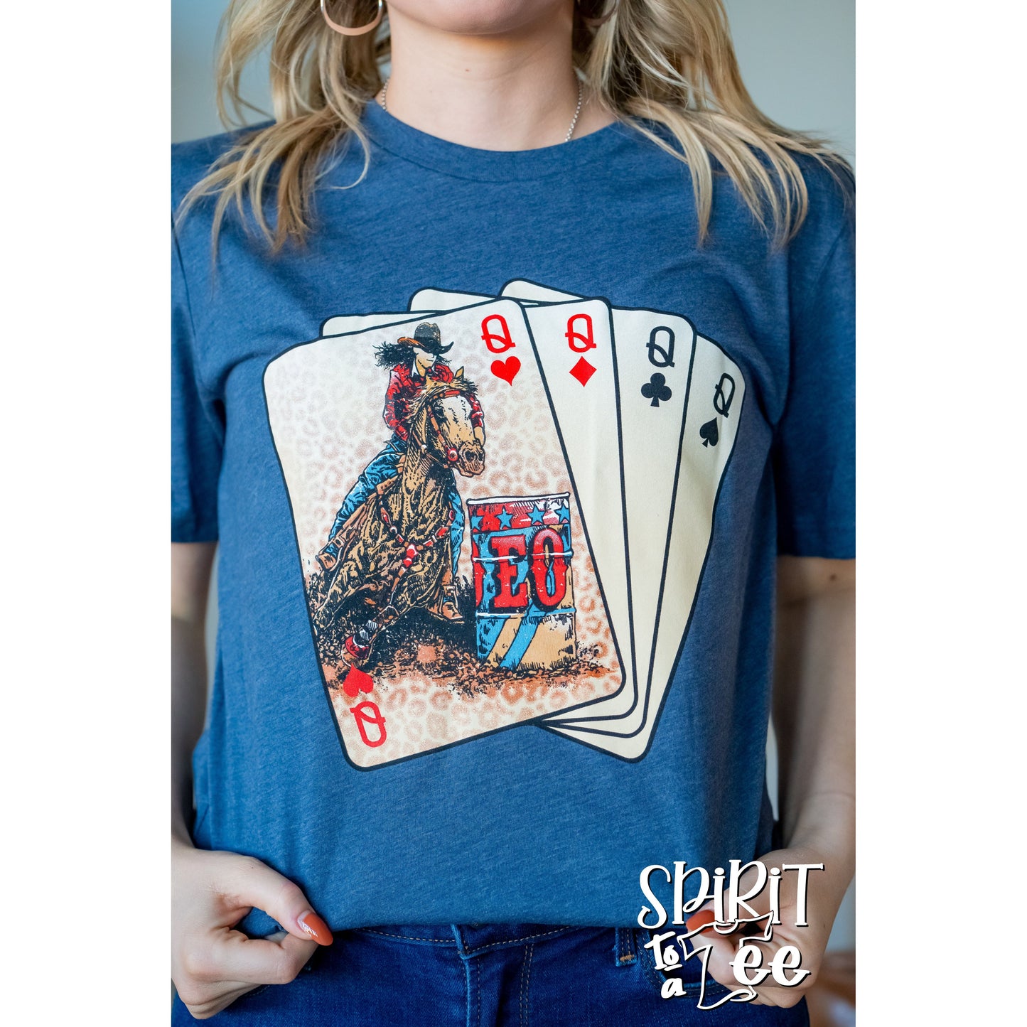 Barrel Racing Queen - Western Tee