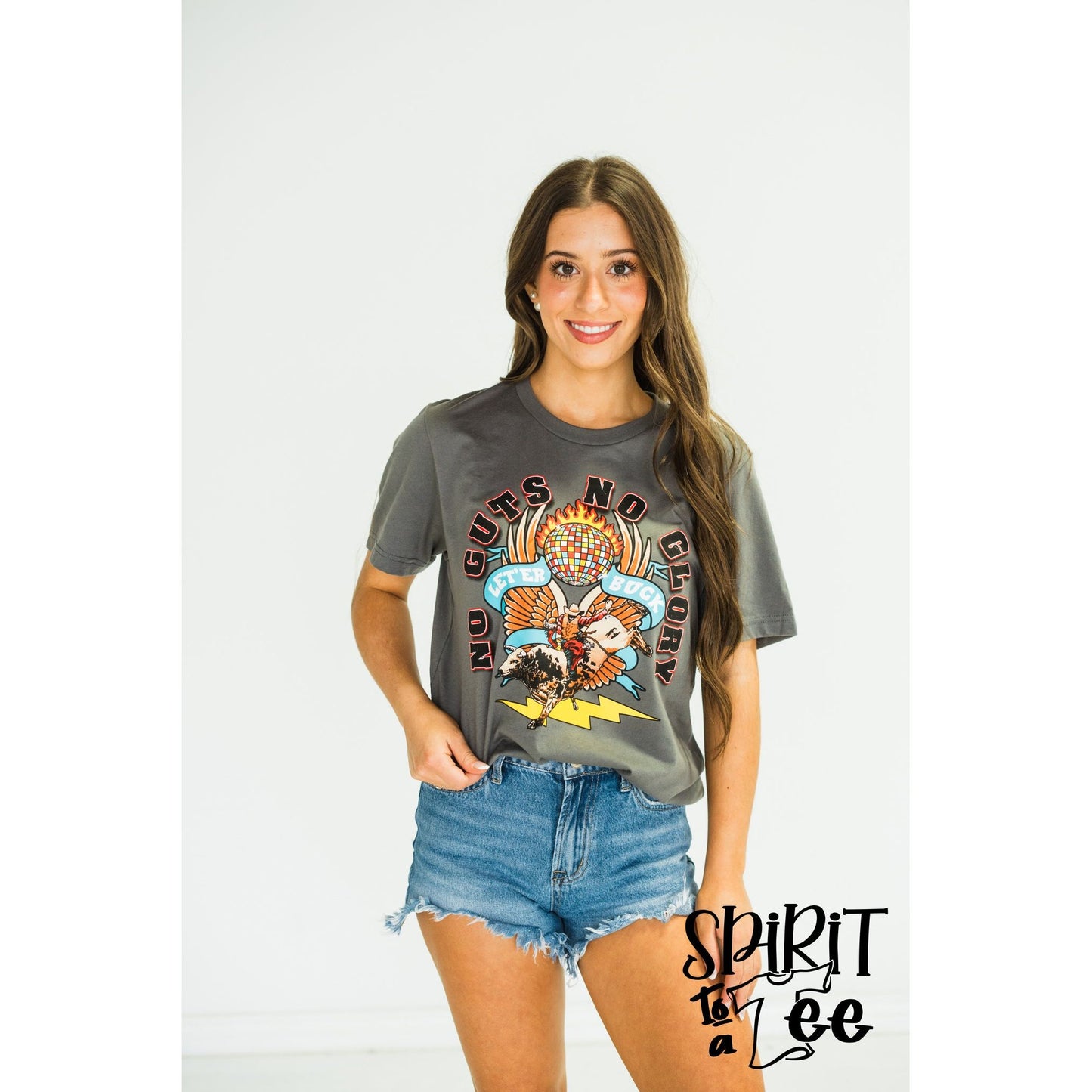 No Guts No Glory Bull Rider Tee