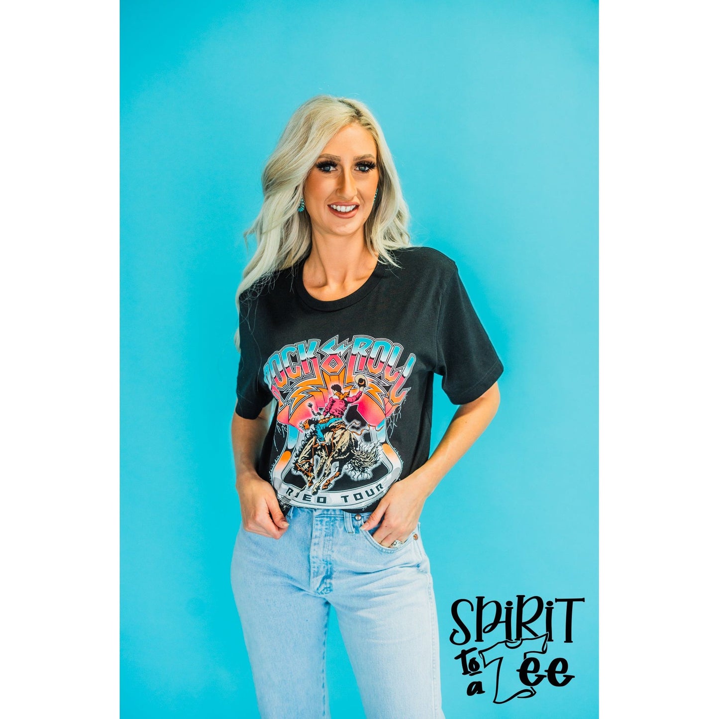 Rock & Roll Rodeo Tour Bronc Tee