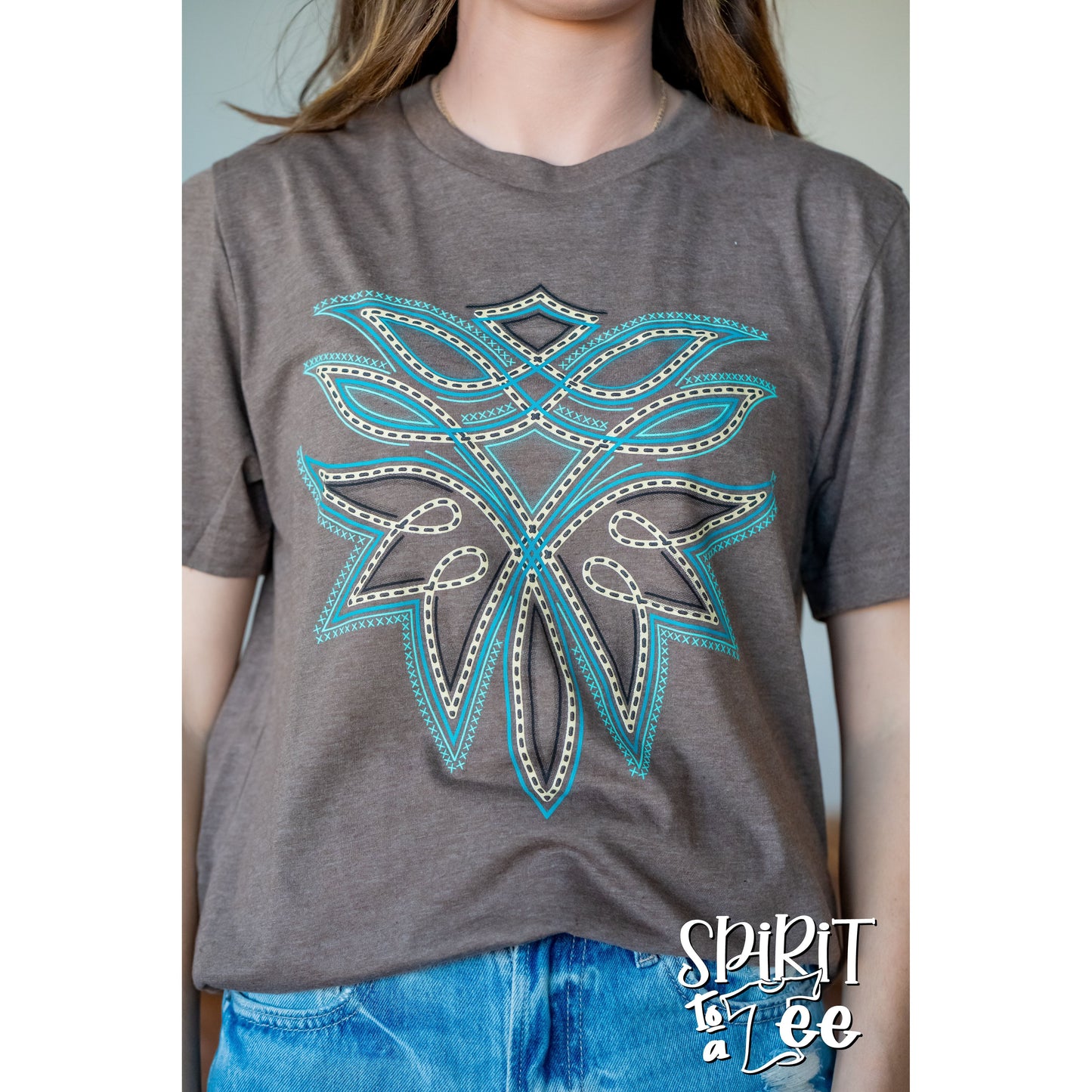 Boot Stitch - Puff Western Tee